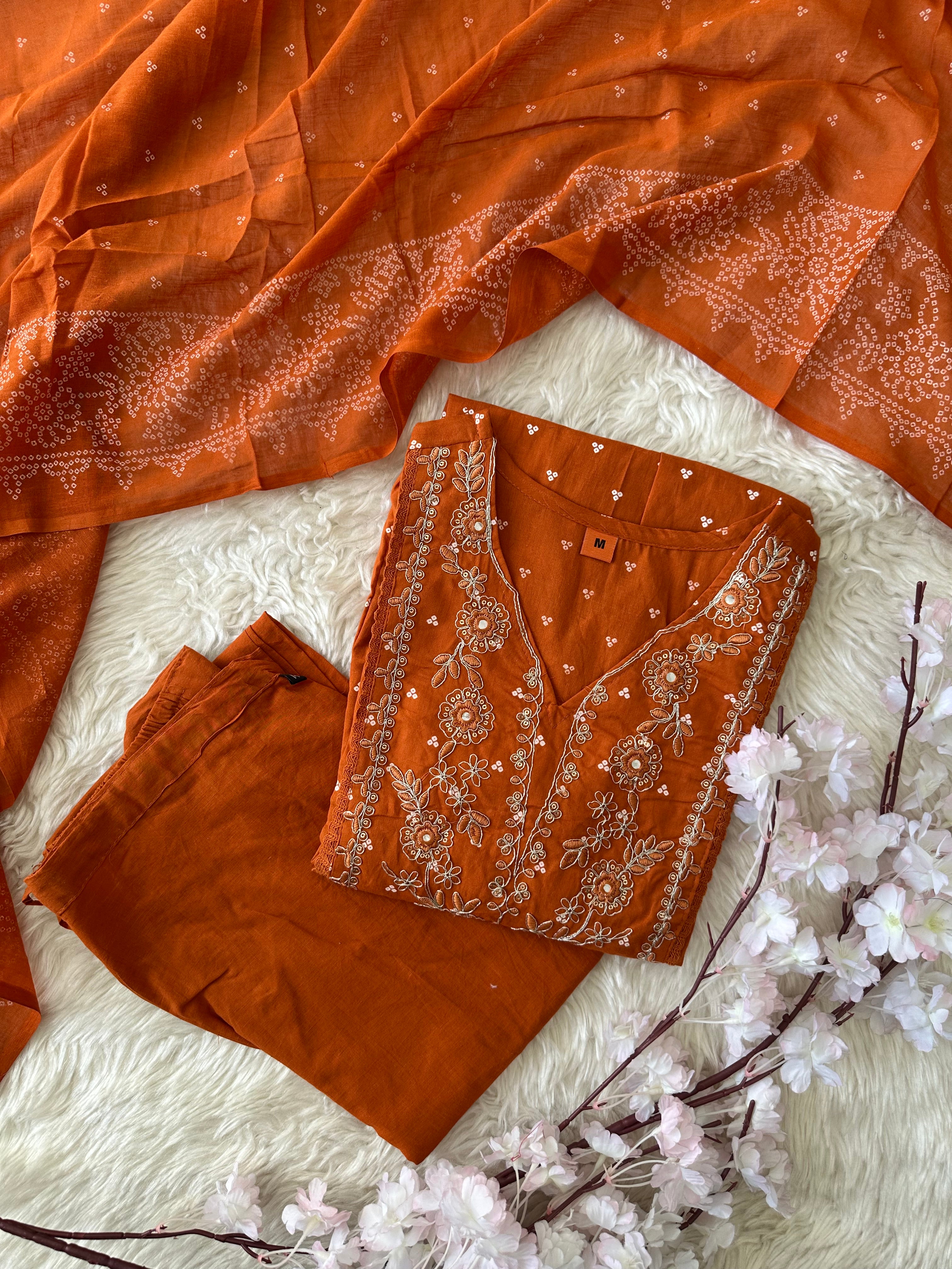 Budget Friendly Thread Work Set – Shipra Collection