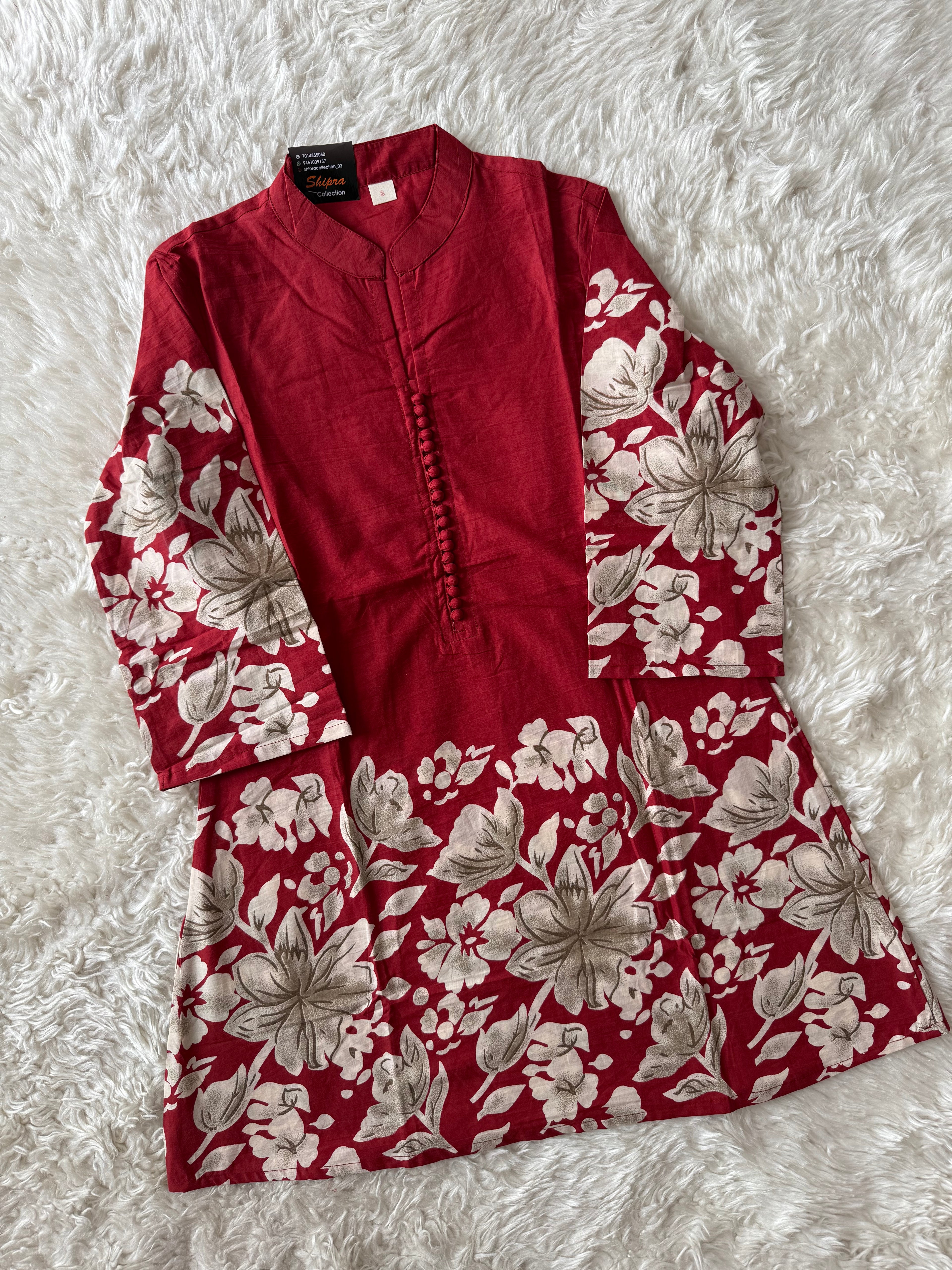 Pure Cotton Co-ord Set