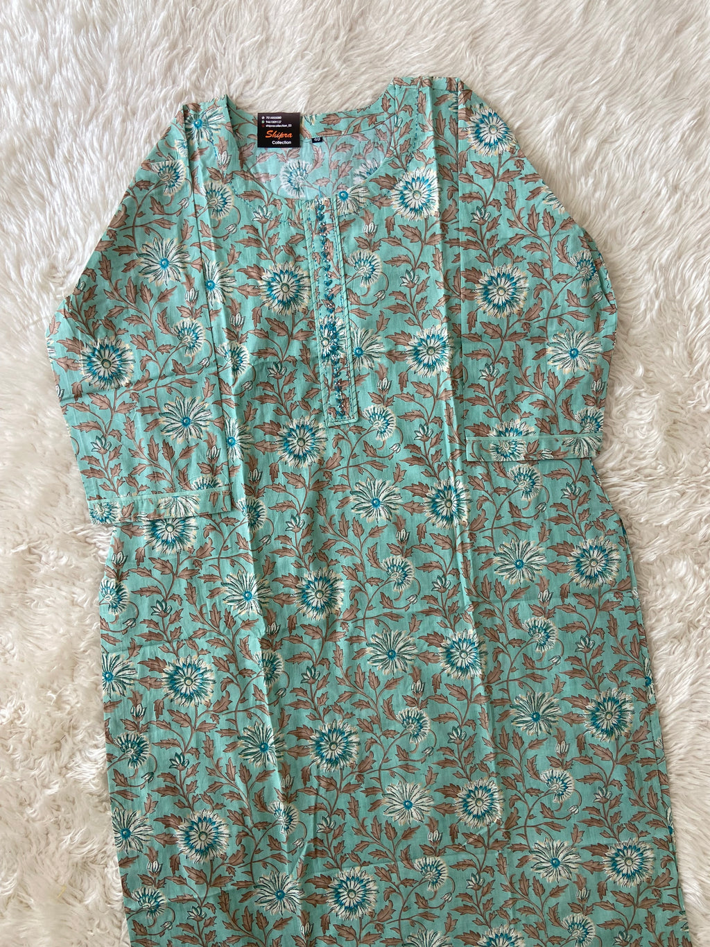 Premium Cotton Kurti Pant Set