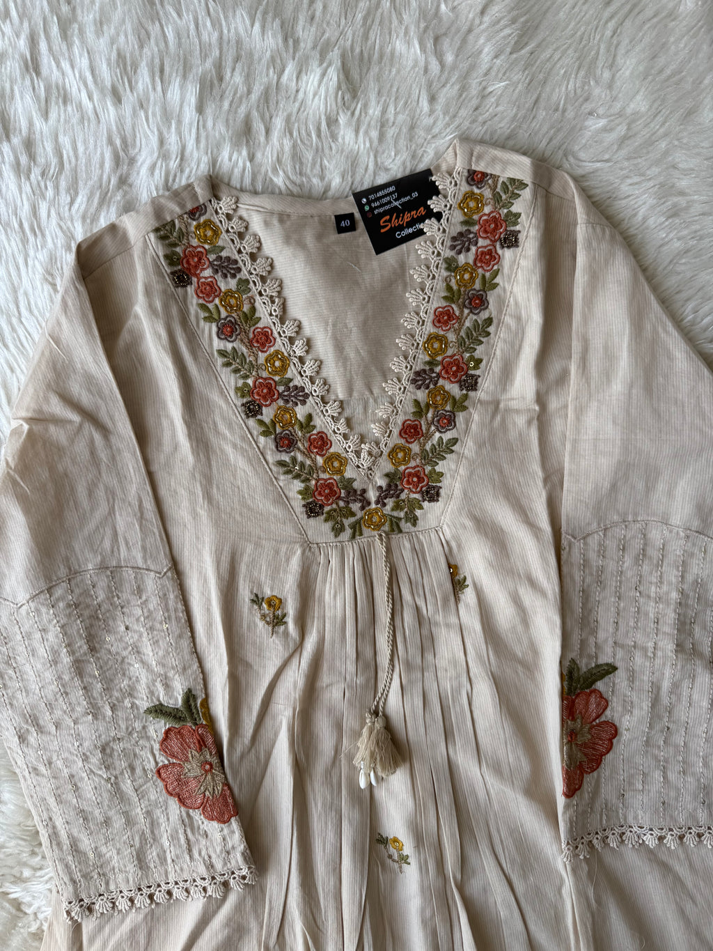 Premium Cotton Thread Work Collection