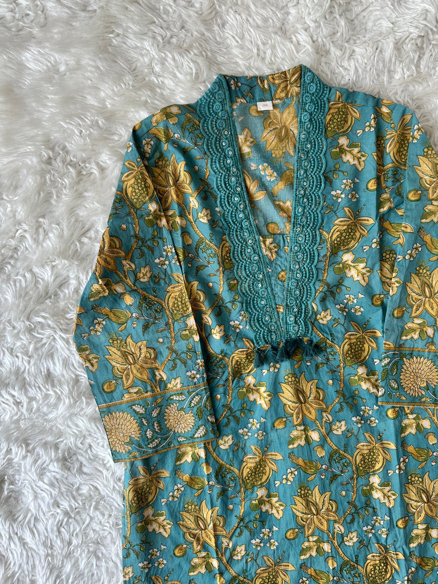 Premium Cotton Kurti Pant Dupatta Set