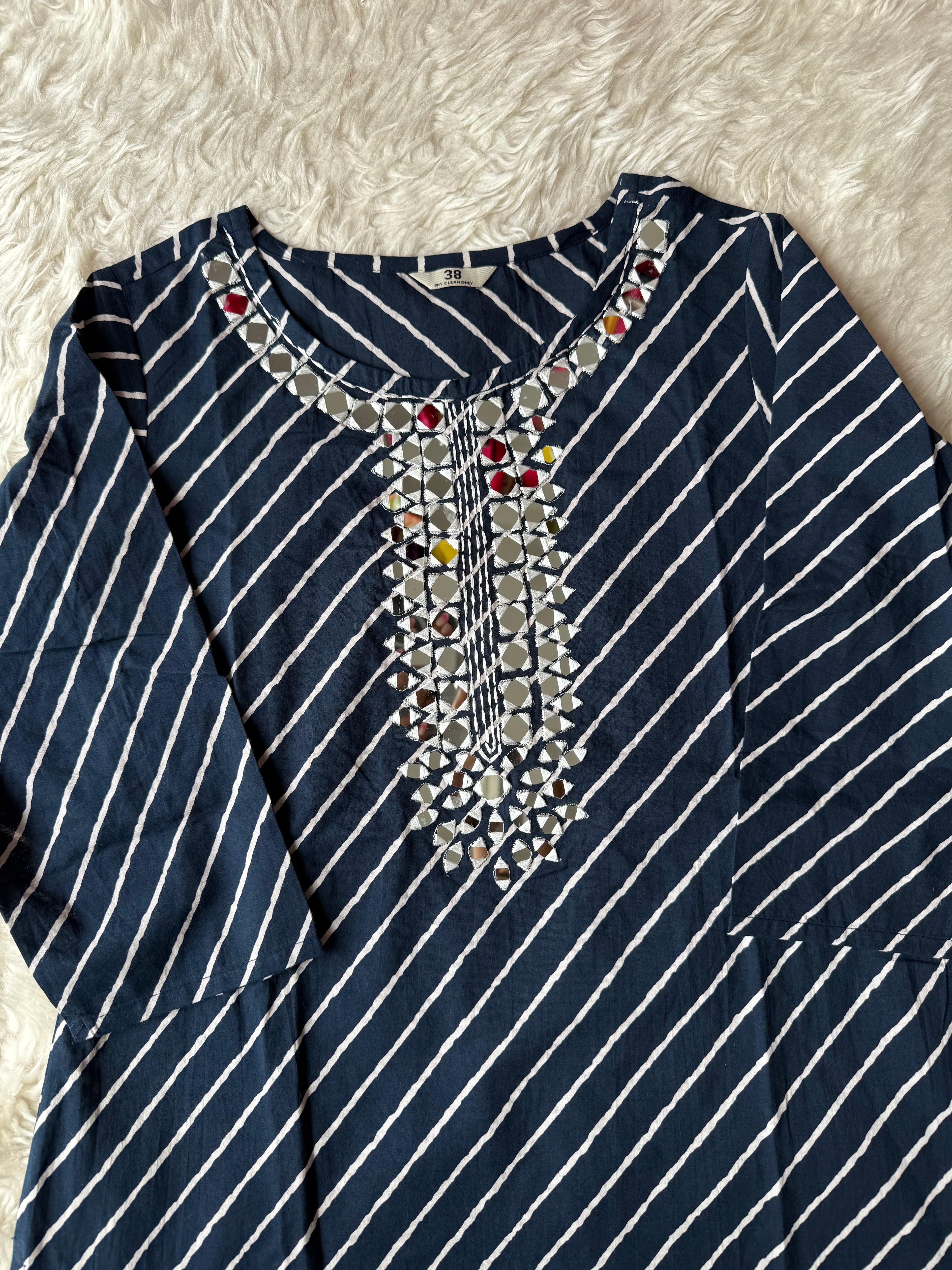 Premium Cotton Lehariya Set