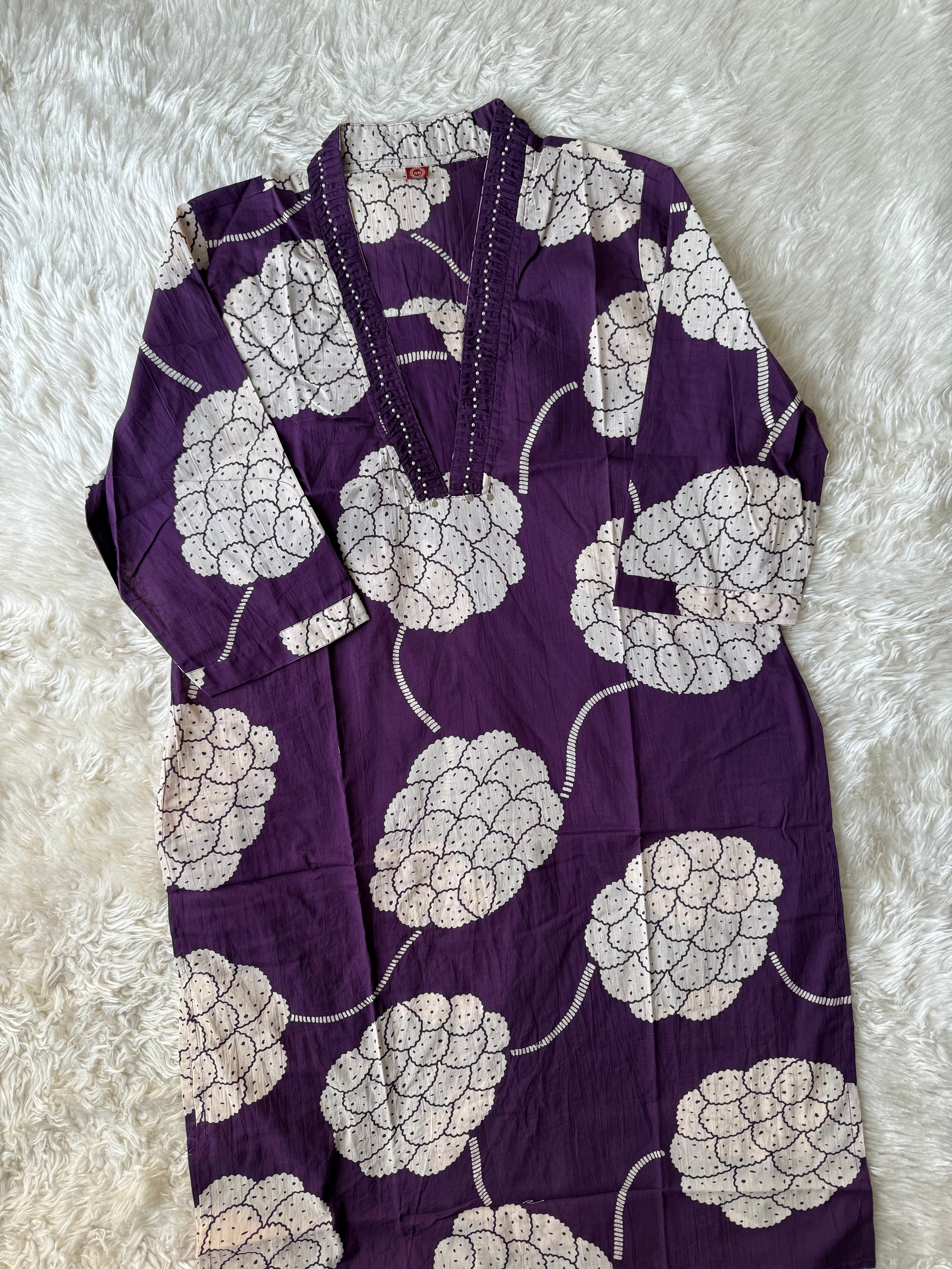 Pure Cotton Kurti