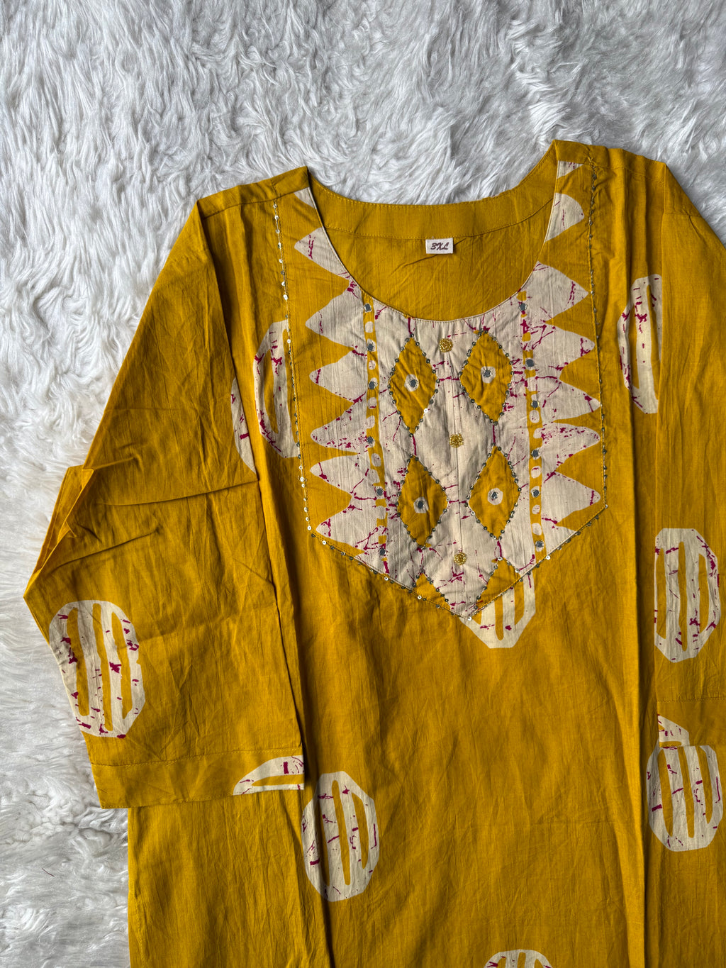Pure Cotton Kurti Pant Set