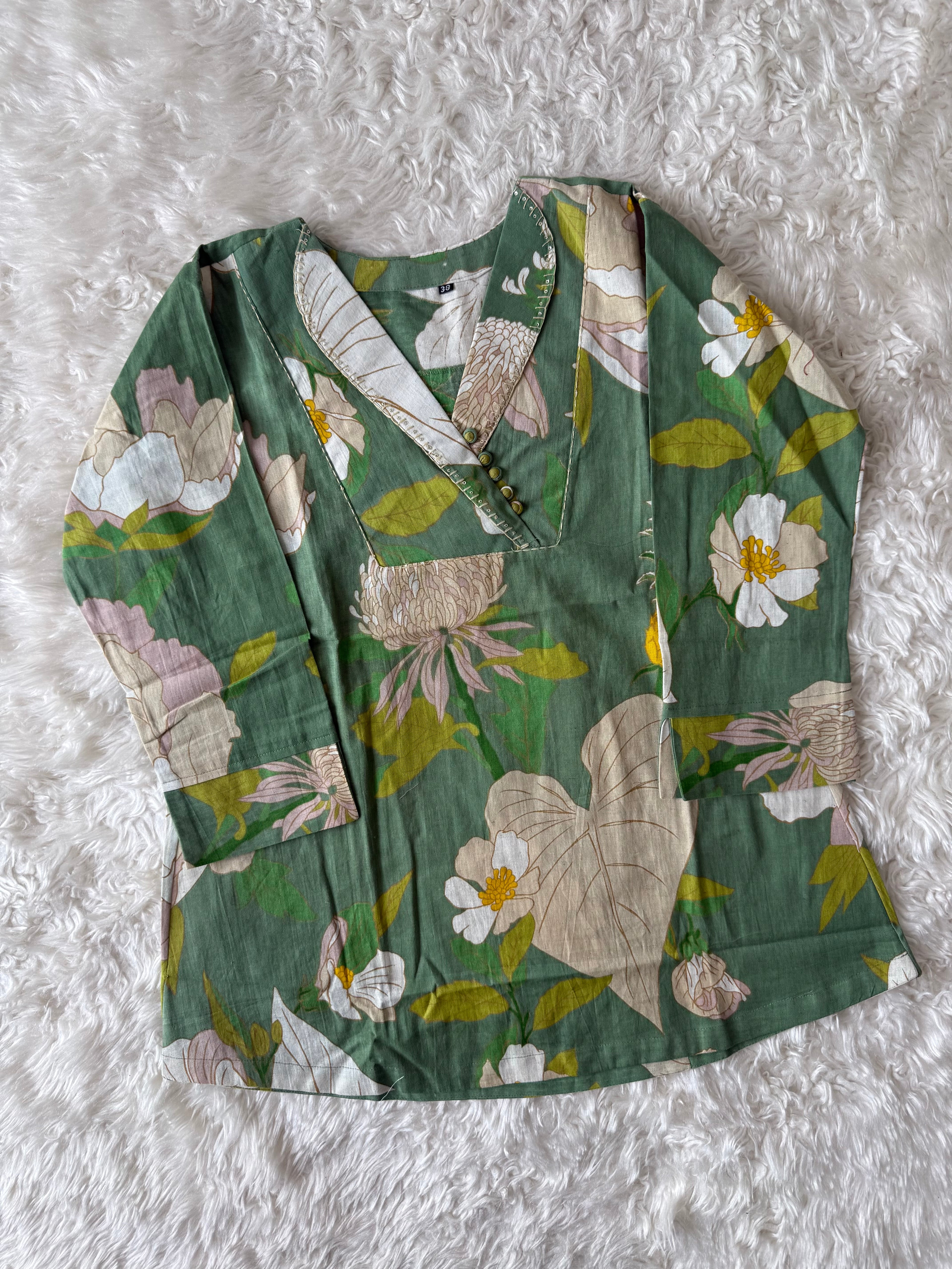 Soft Khadi Cotton Co-ord Set