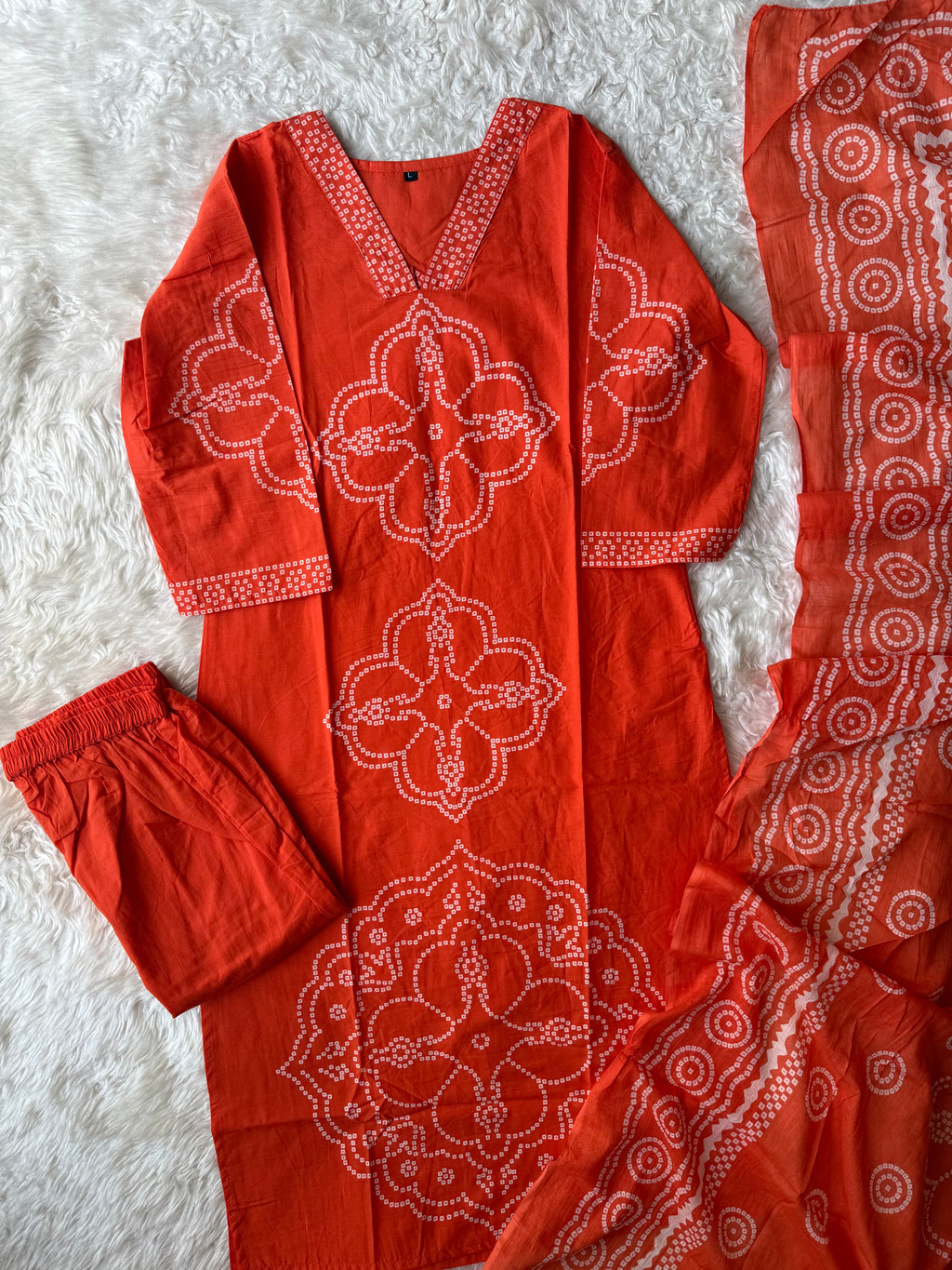 Budget Friendly Kurti Pant Dupatta Set