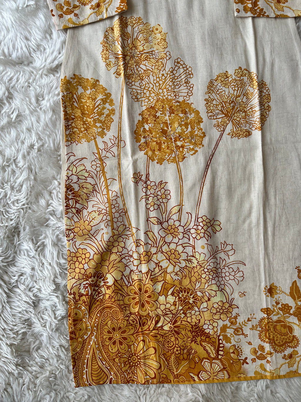 Khadi Cotton Kurti plazo Set Lehariya dupatta