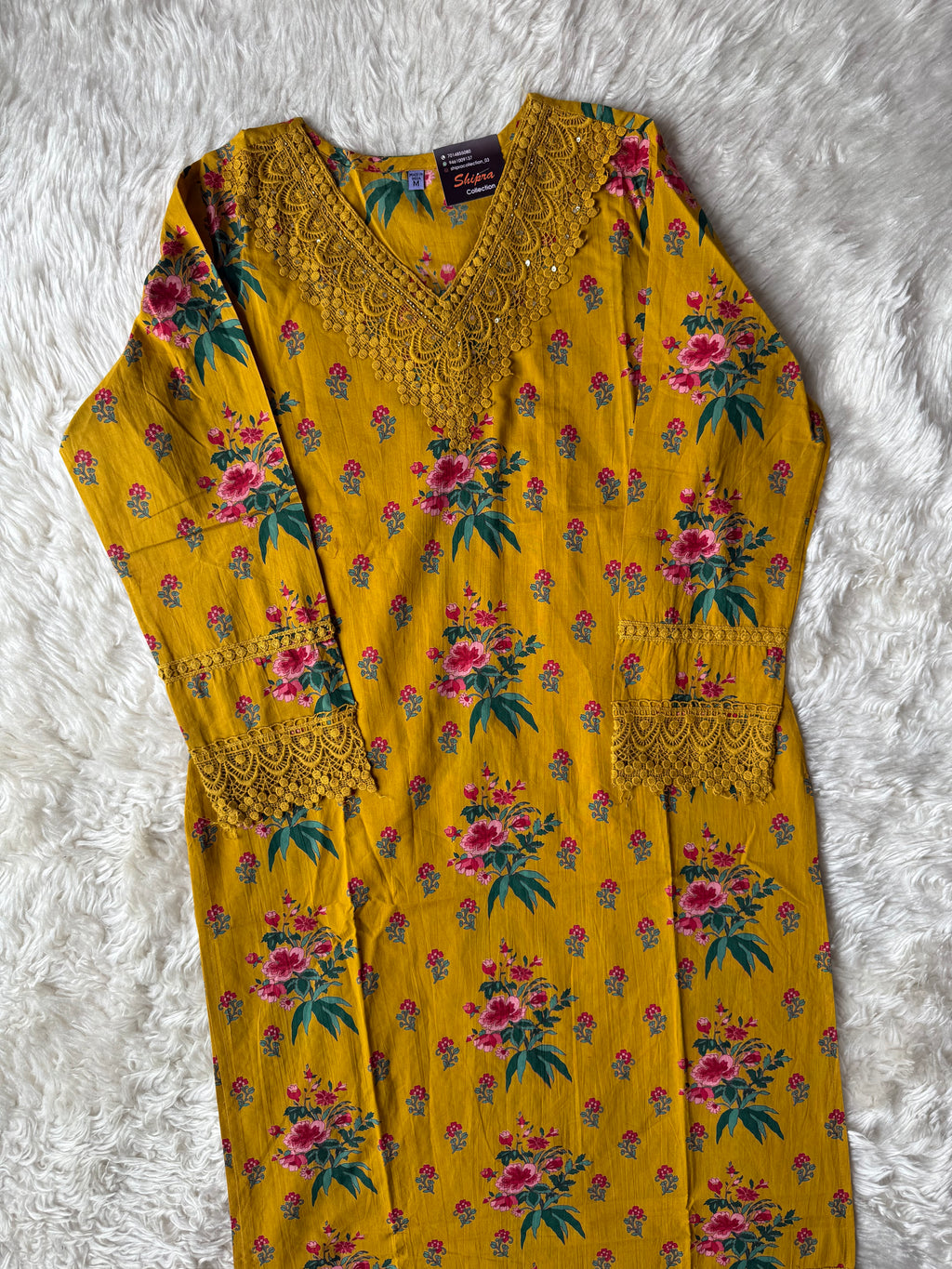 Premium Cotton Kurti Pant Dupatta Set