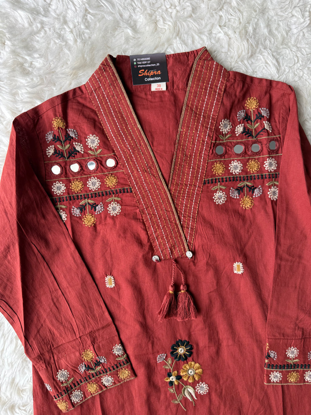 Premium Cotton Kurti Pant Dupatta Set