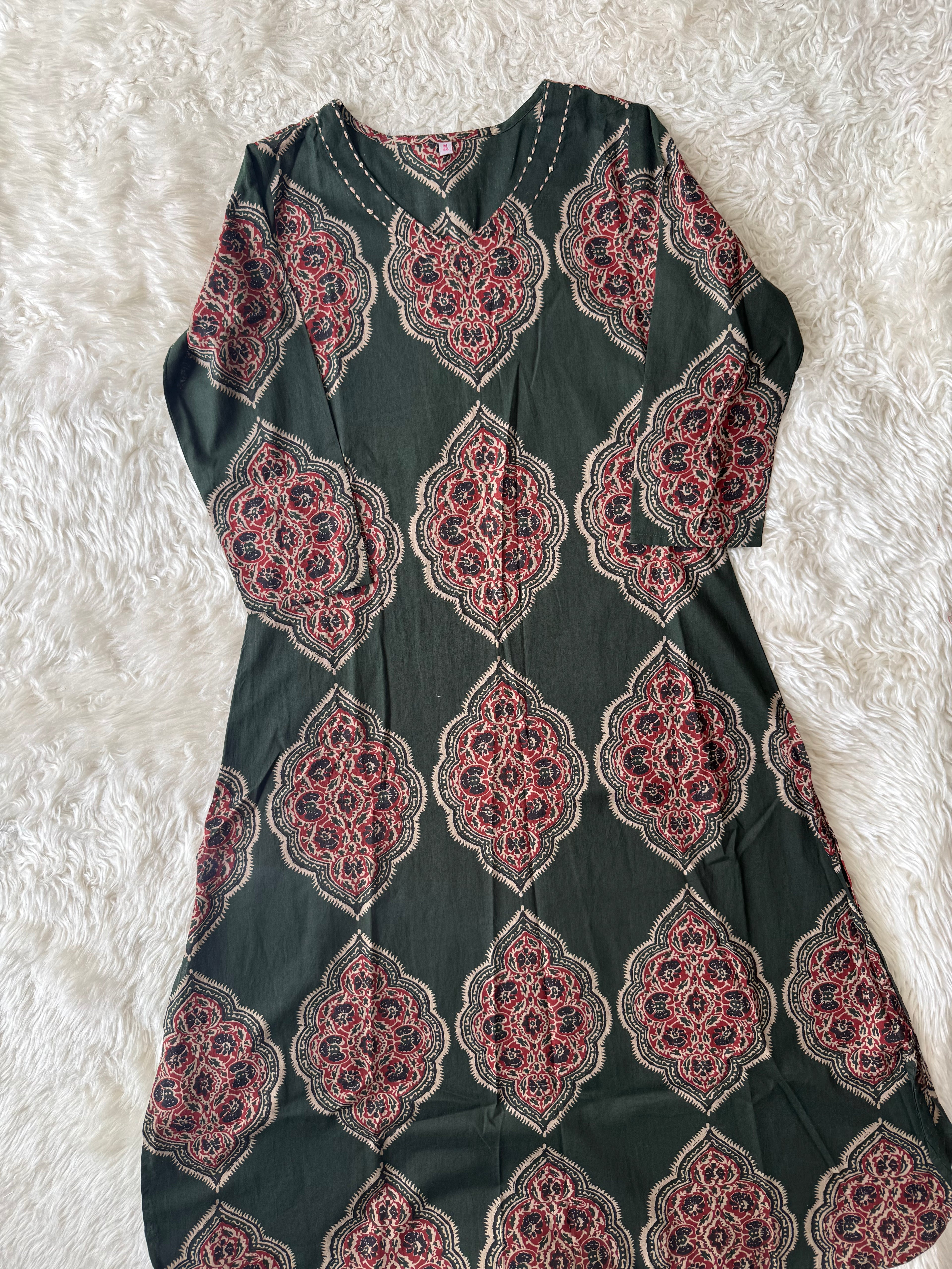 Premium Cotton Kurti Pant Set