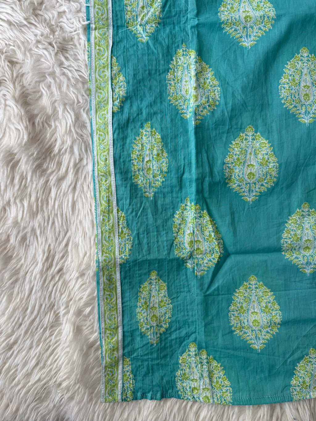 Premium Cotton Kurti Pant Dupatta Set