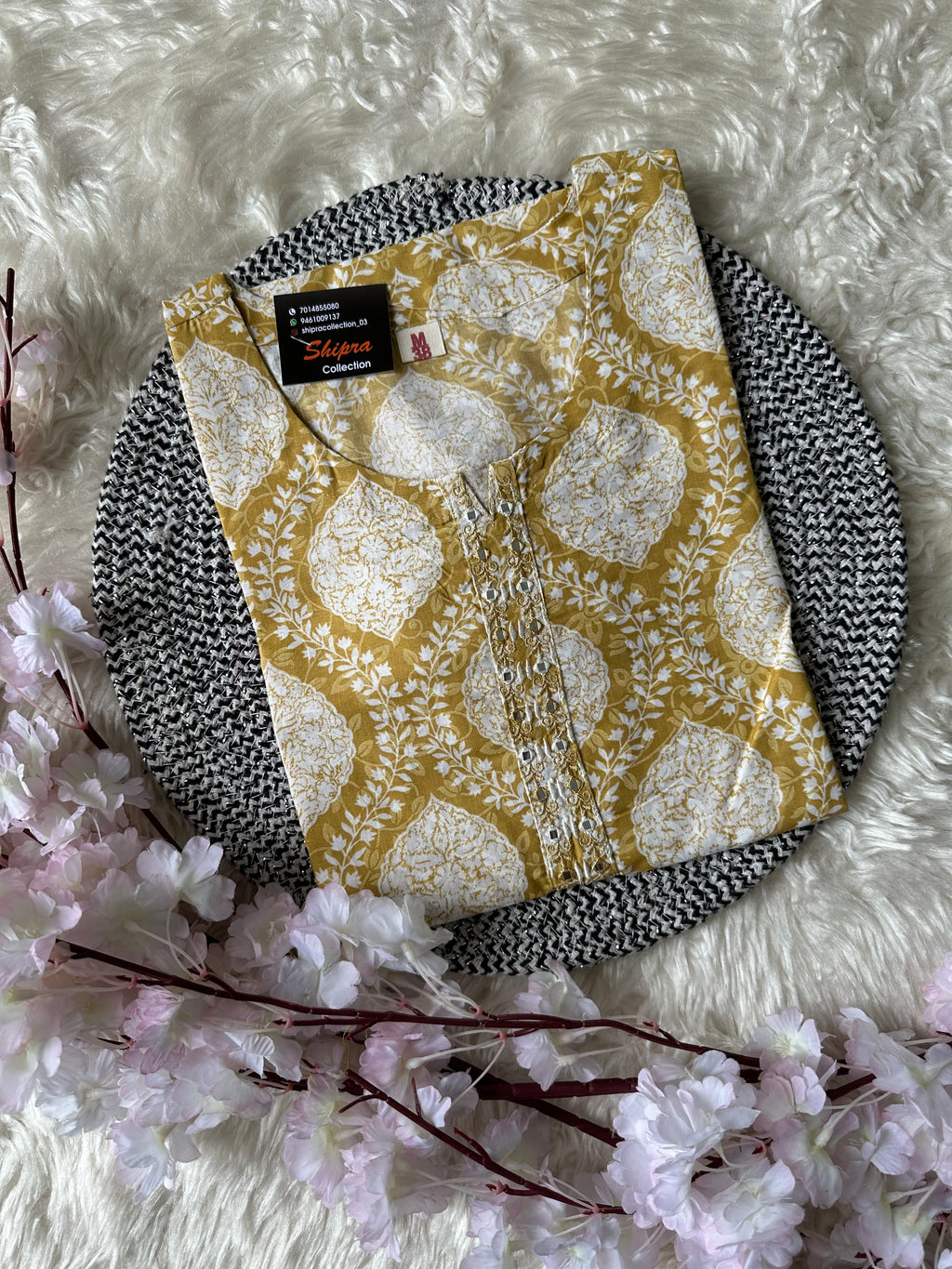 Pure Cotton Short Kurti
