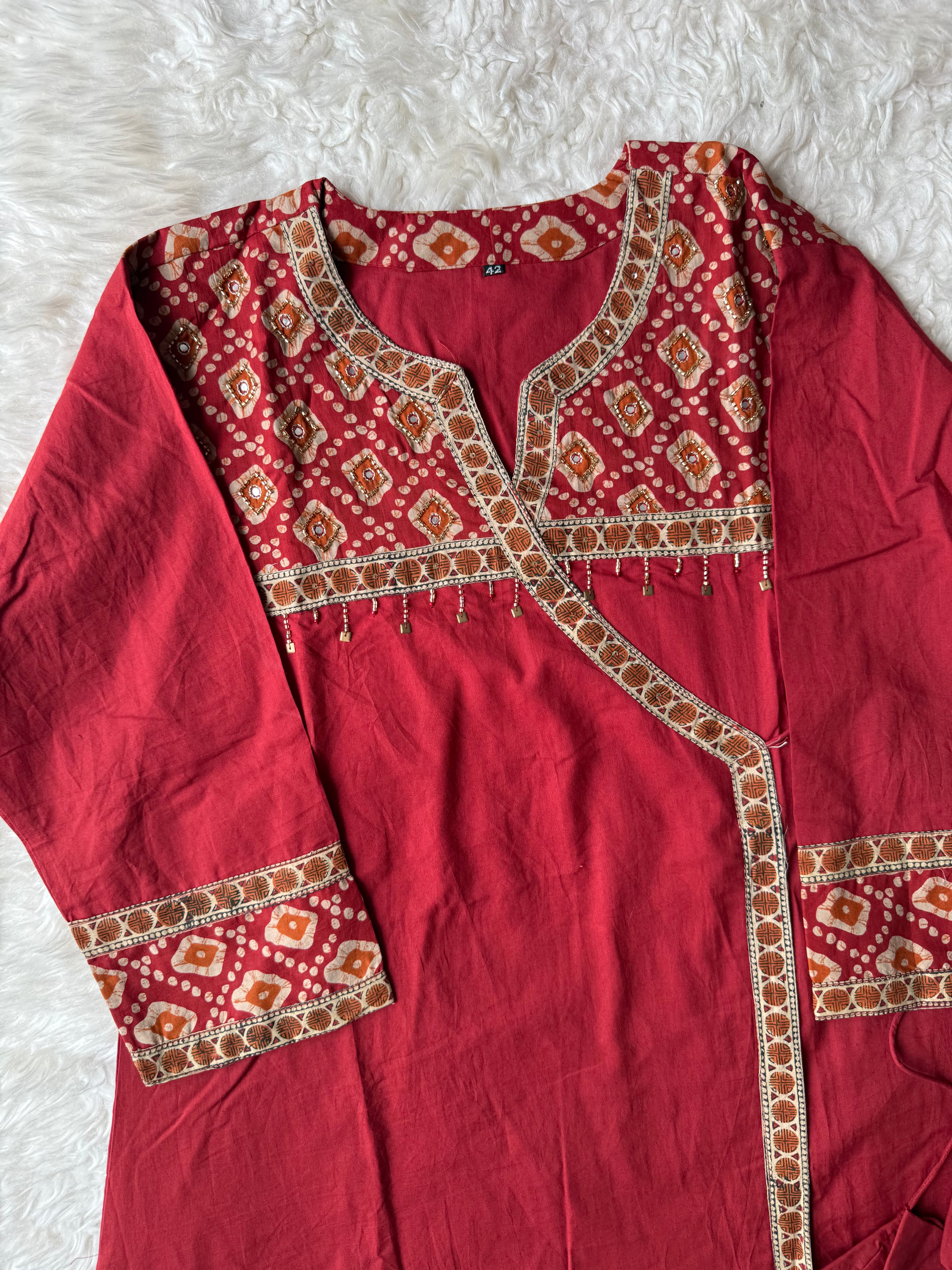 Premium Cotton Kurti Pant Dupatta Set