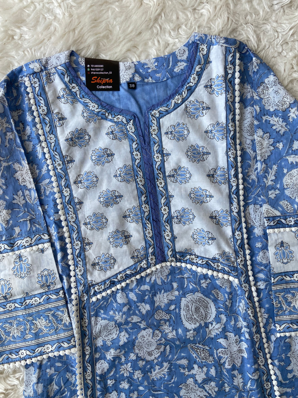 Premium Cotton Kurti Pant Dupatta Set