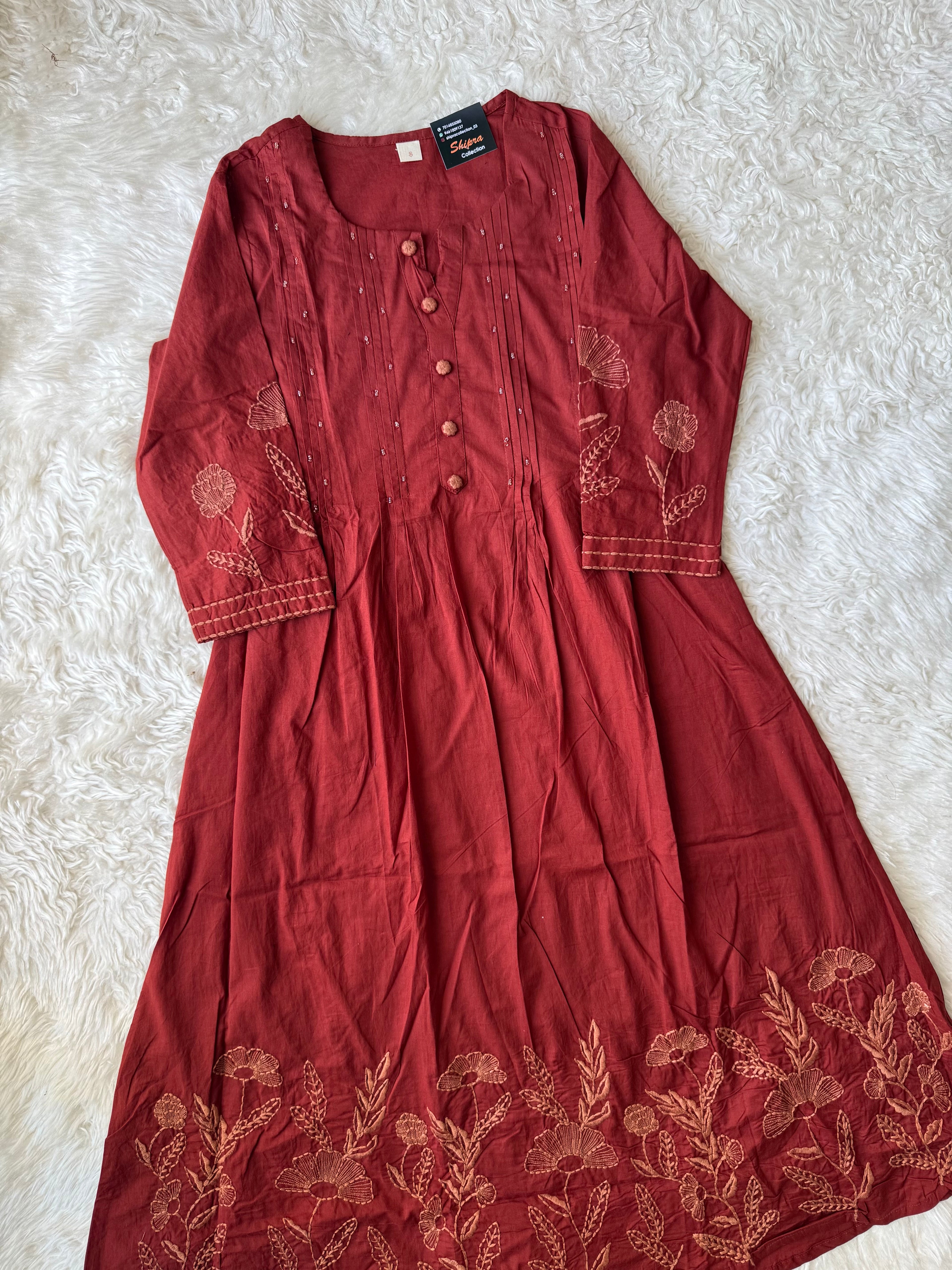 Premium Cotton Thread Work Collection