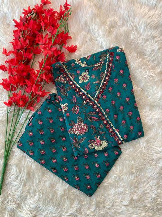 Stock Clearance 🚨 Cotton Kurti Pant Set