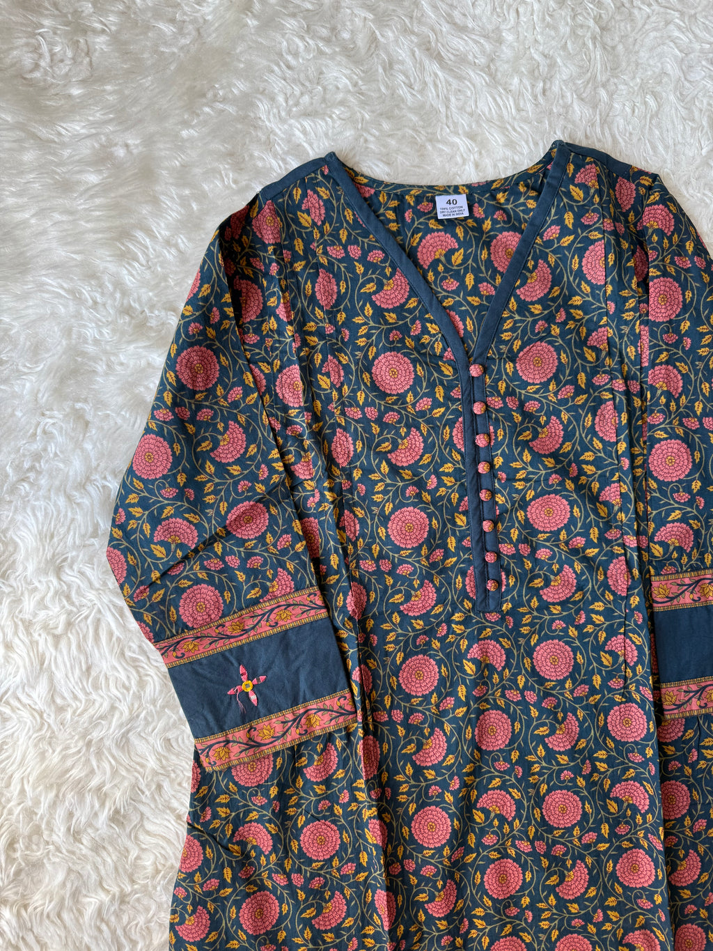Premium Cotton Aline Kurti Plazo Dupatta Set