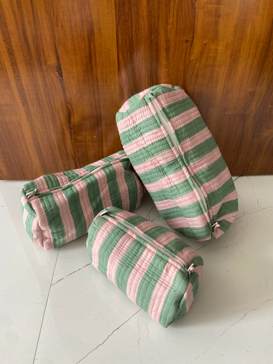 Cute 🌱 🌸 Utility Pouch (Set Of 3)