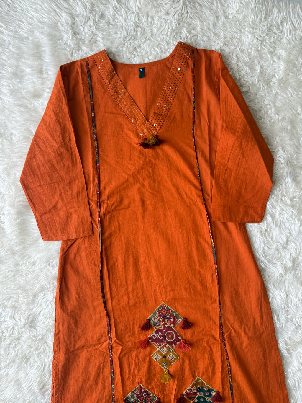 Pure Cotton Aline Kurti Plazo Dupatta Set