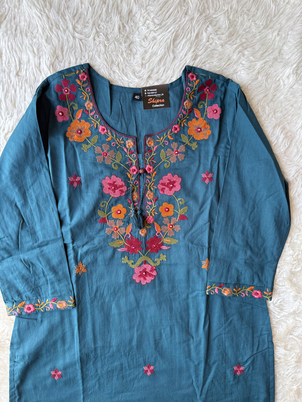 Premium Cotton Thread Work Collection