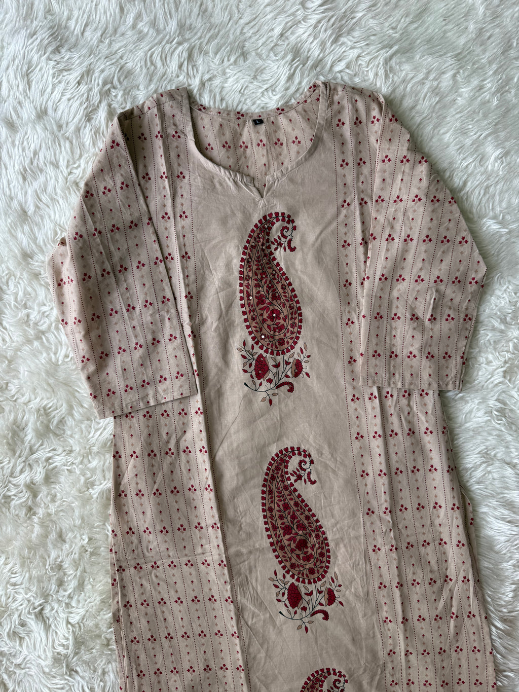 Budget Friendly Kurti Pant Dupatta Set