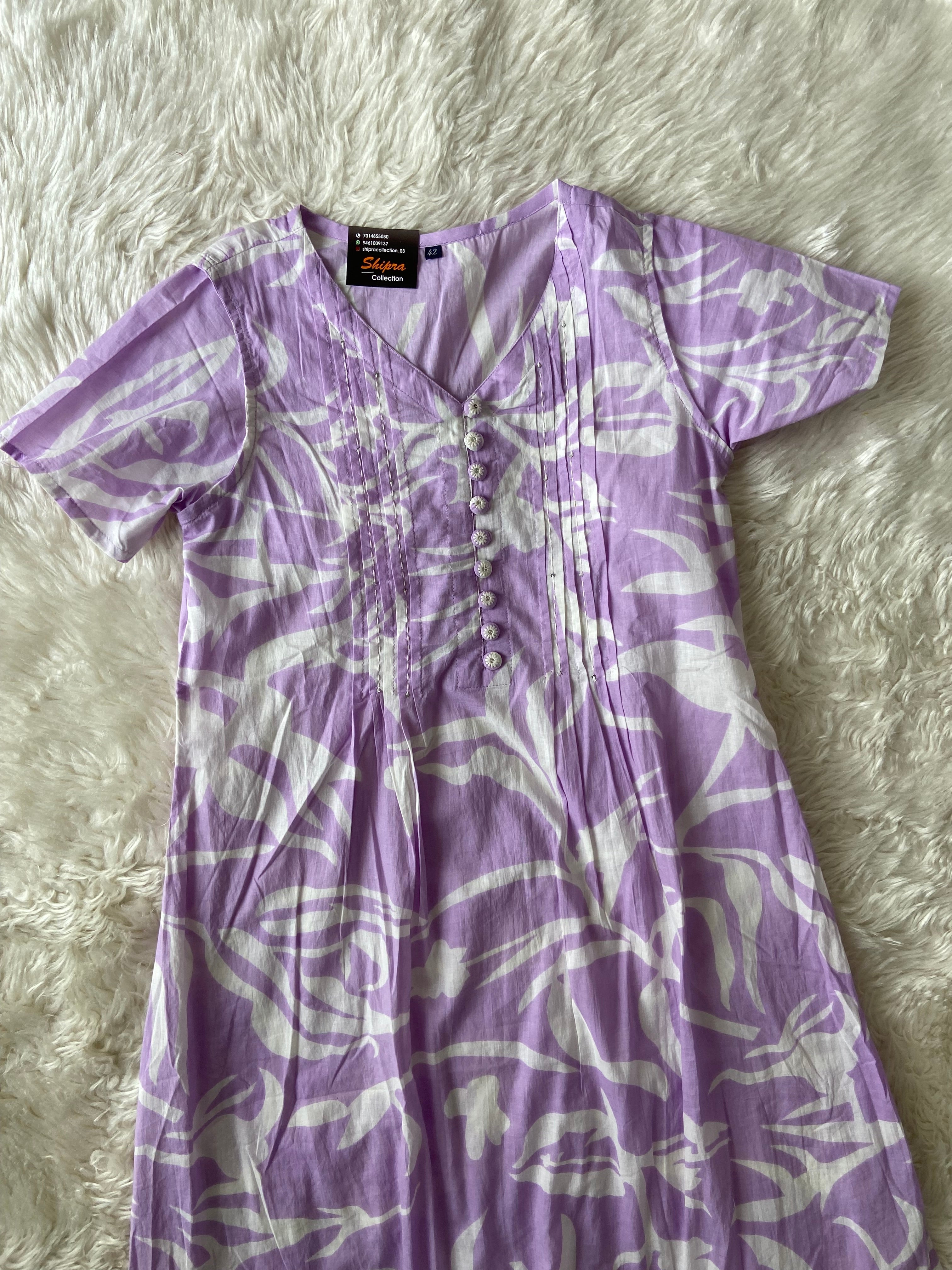 Premium Cotton Kurti Pant Set