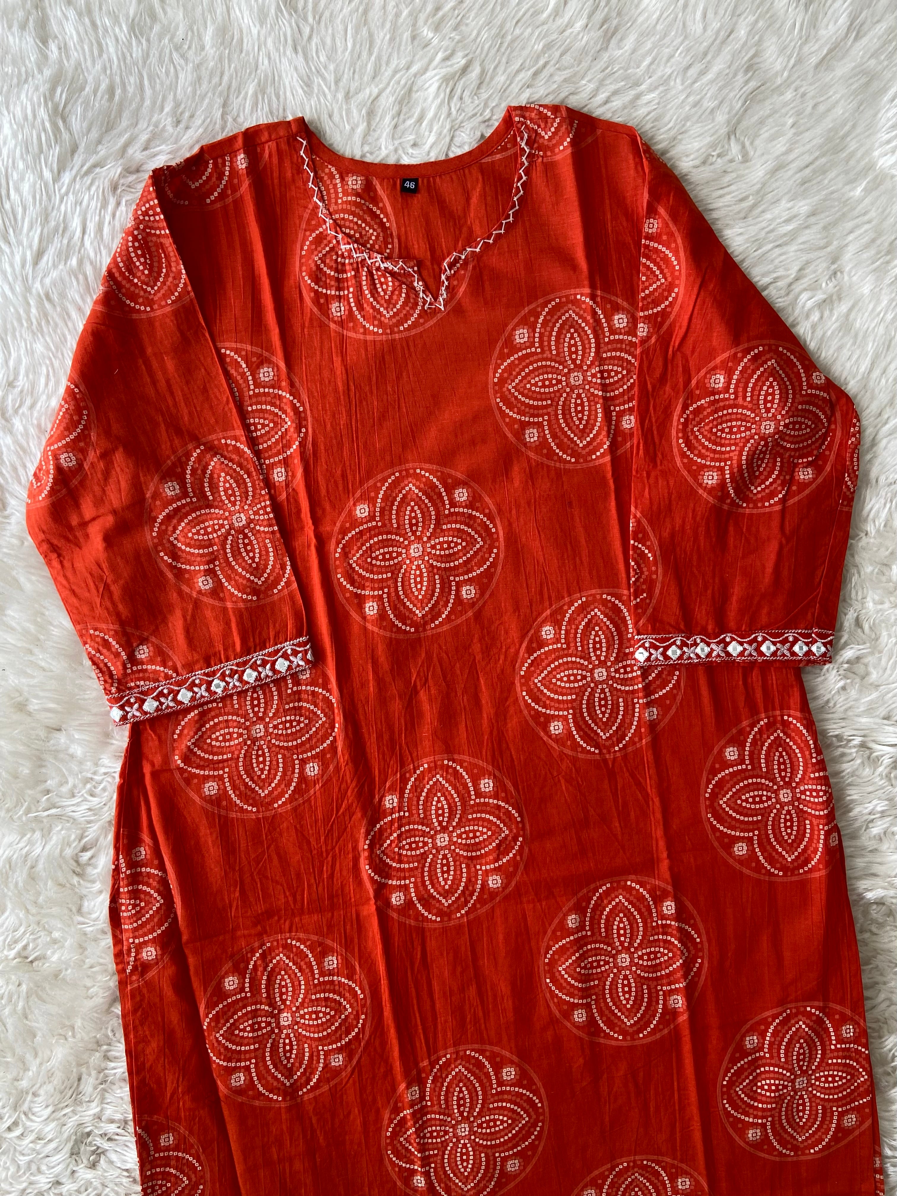 Budget Friendly Kurti Pant Dupatta Set