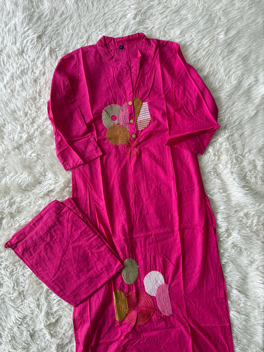 Cotton Kurti Pant Set