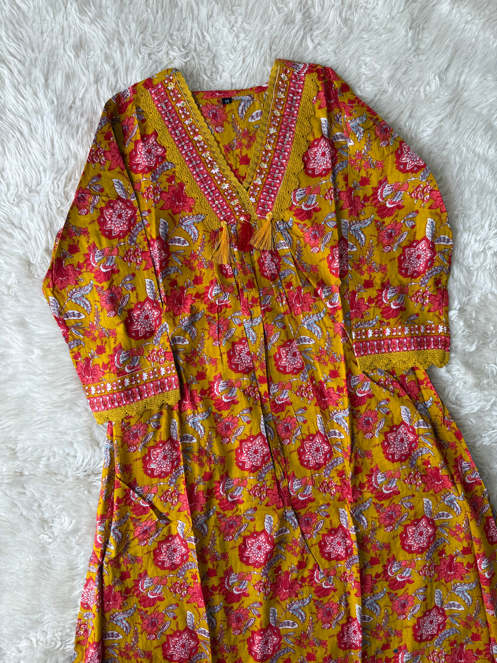 Budget Friendly FLARE Kurti Pant Dupatta Set
