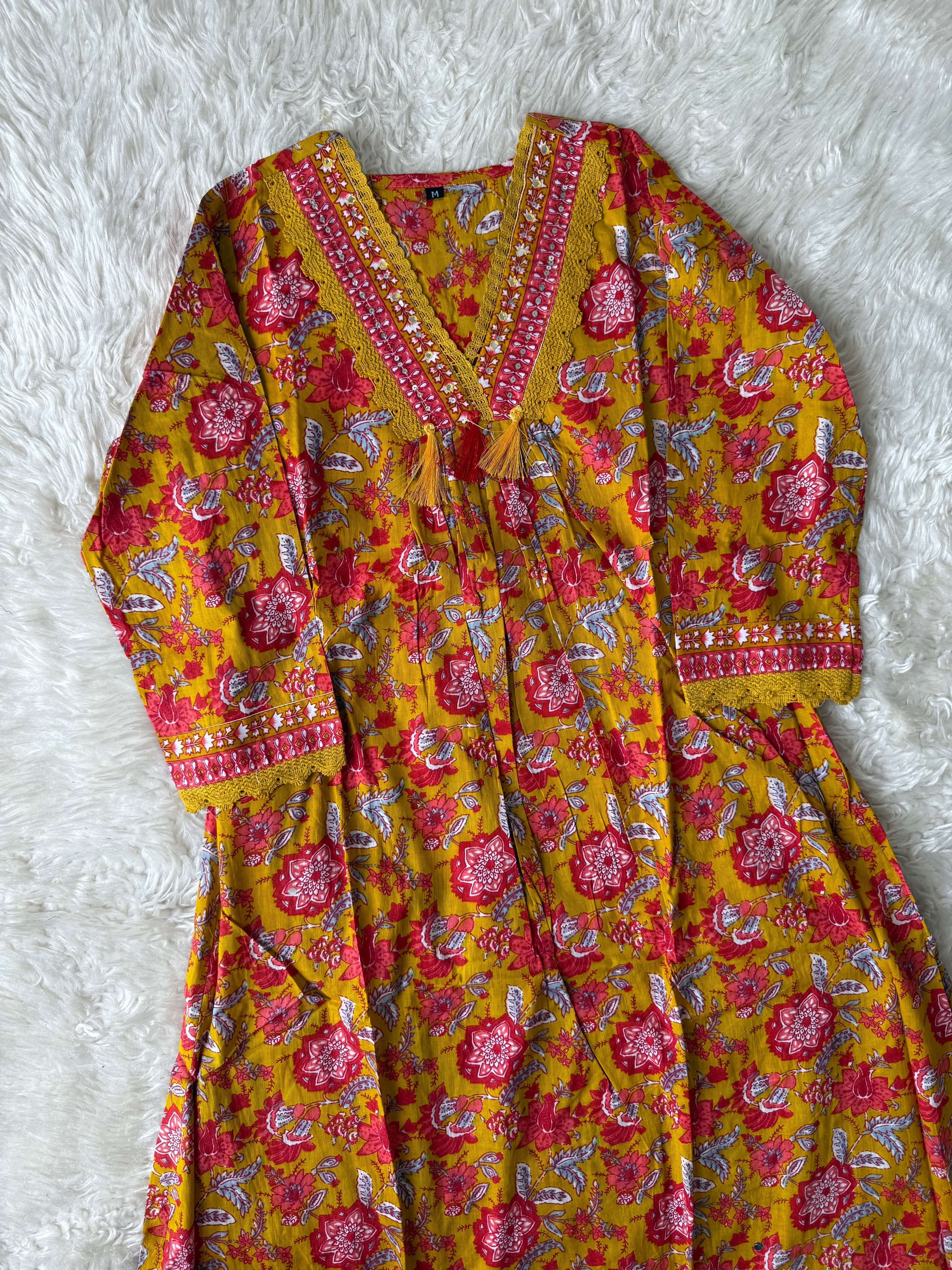 Budget Friendly FLARE Kurti Pant Dupatta Set