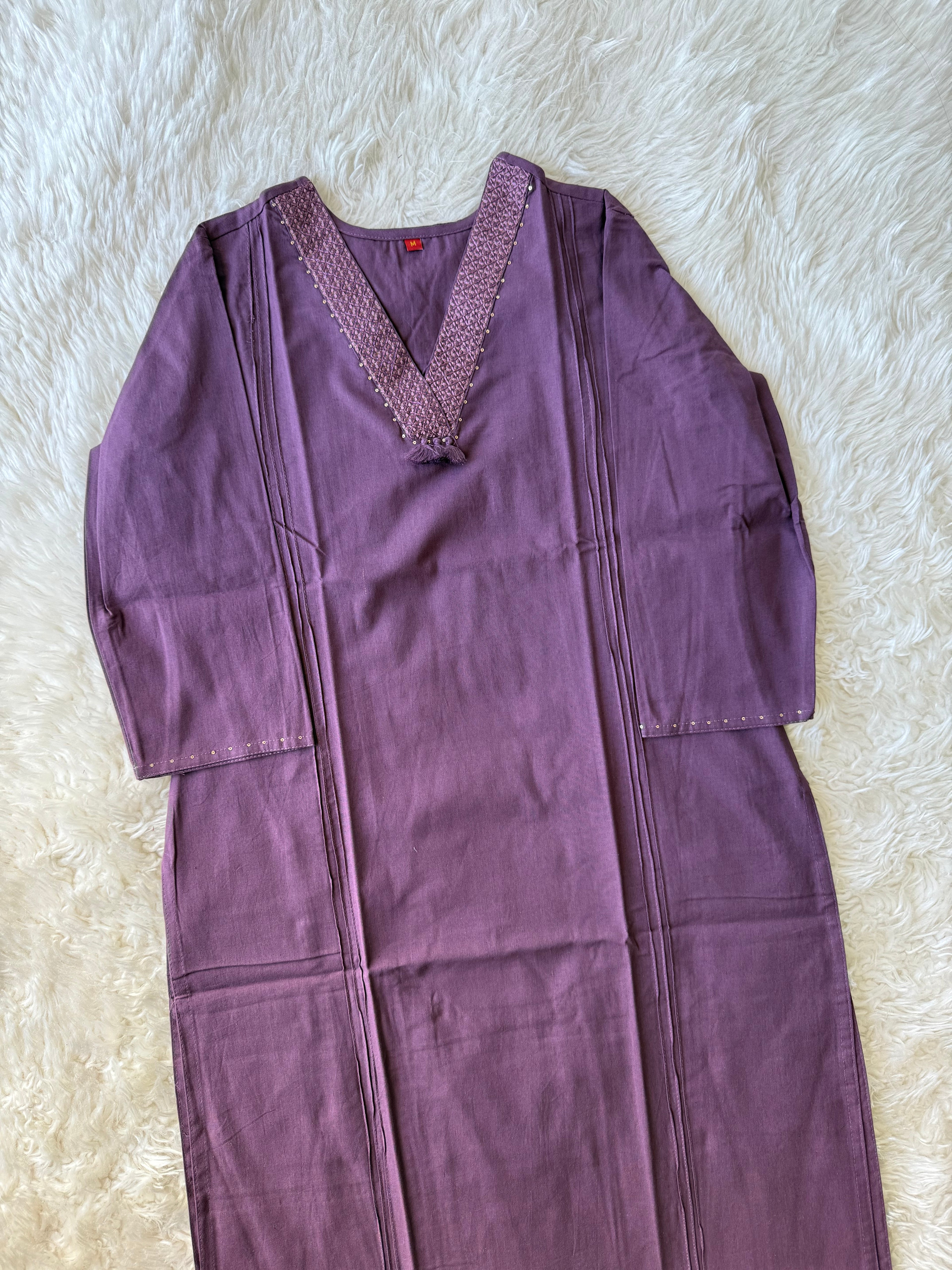 Premium Khadi Cotton Kurti Pant Set