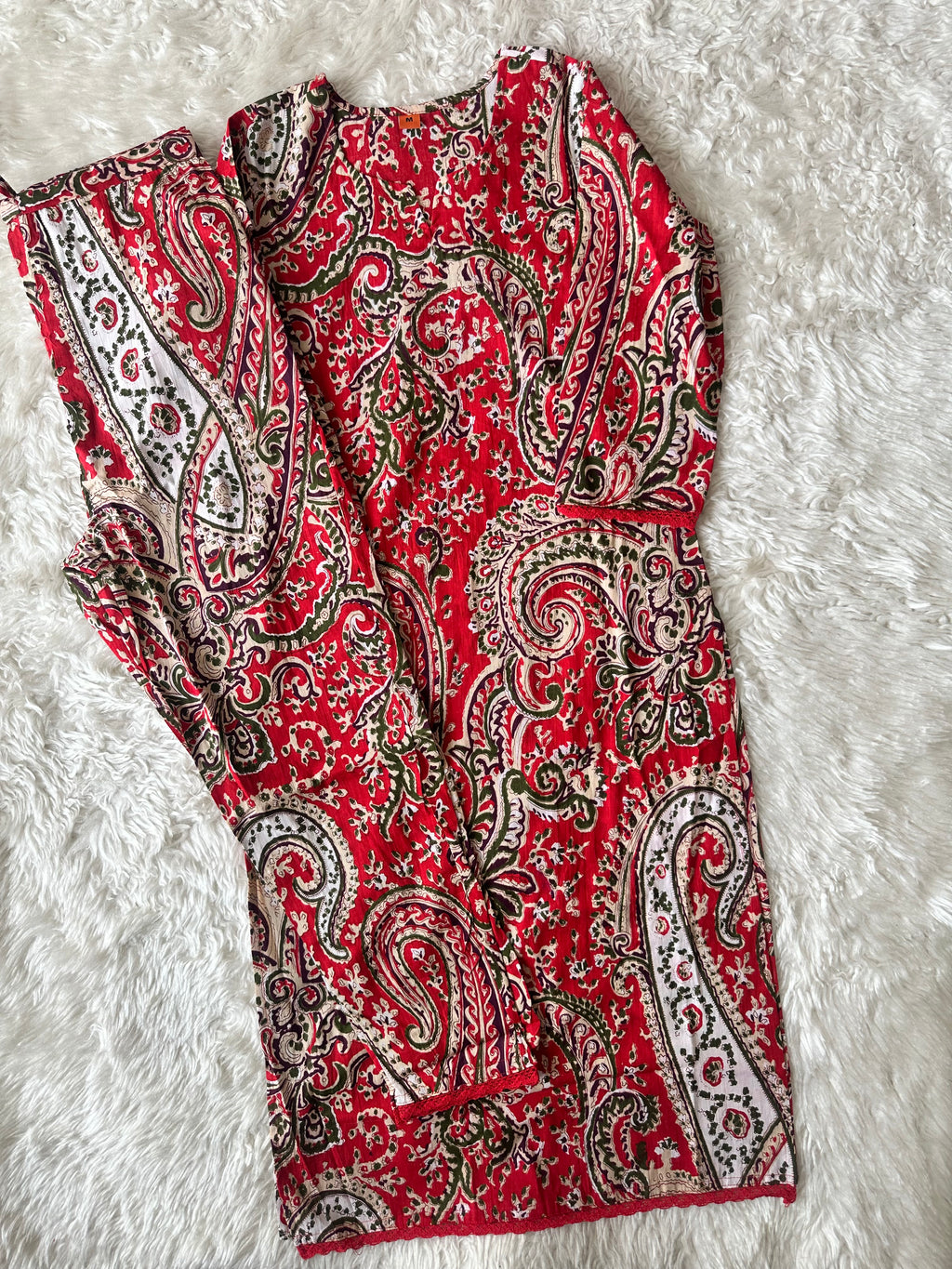 Cotton Kurti Pant Set