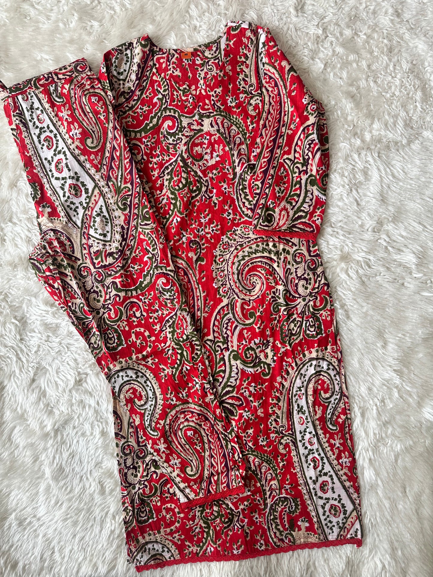 Cotton Kurti Pant Set