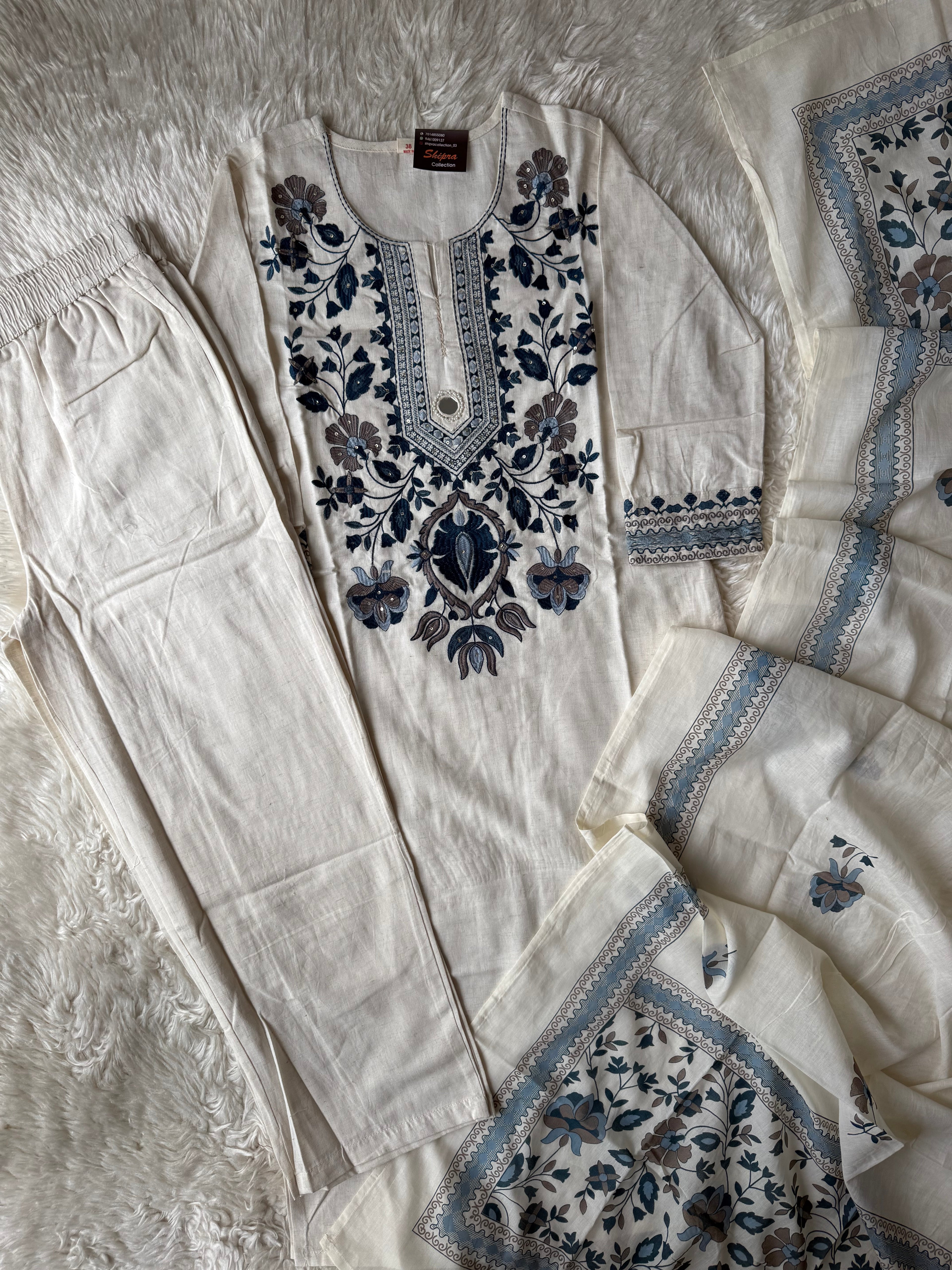 Khadi Cotton Thread Work Set