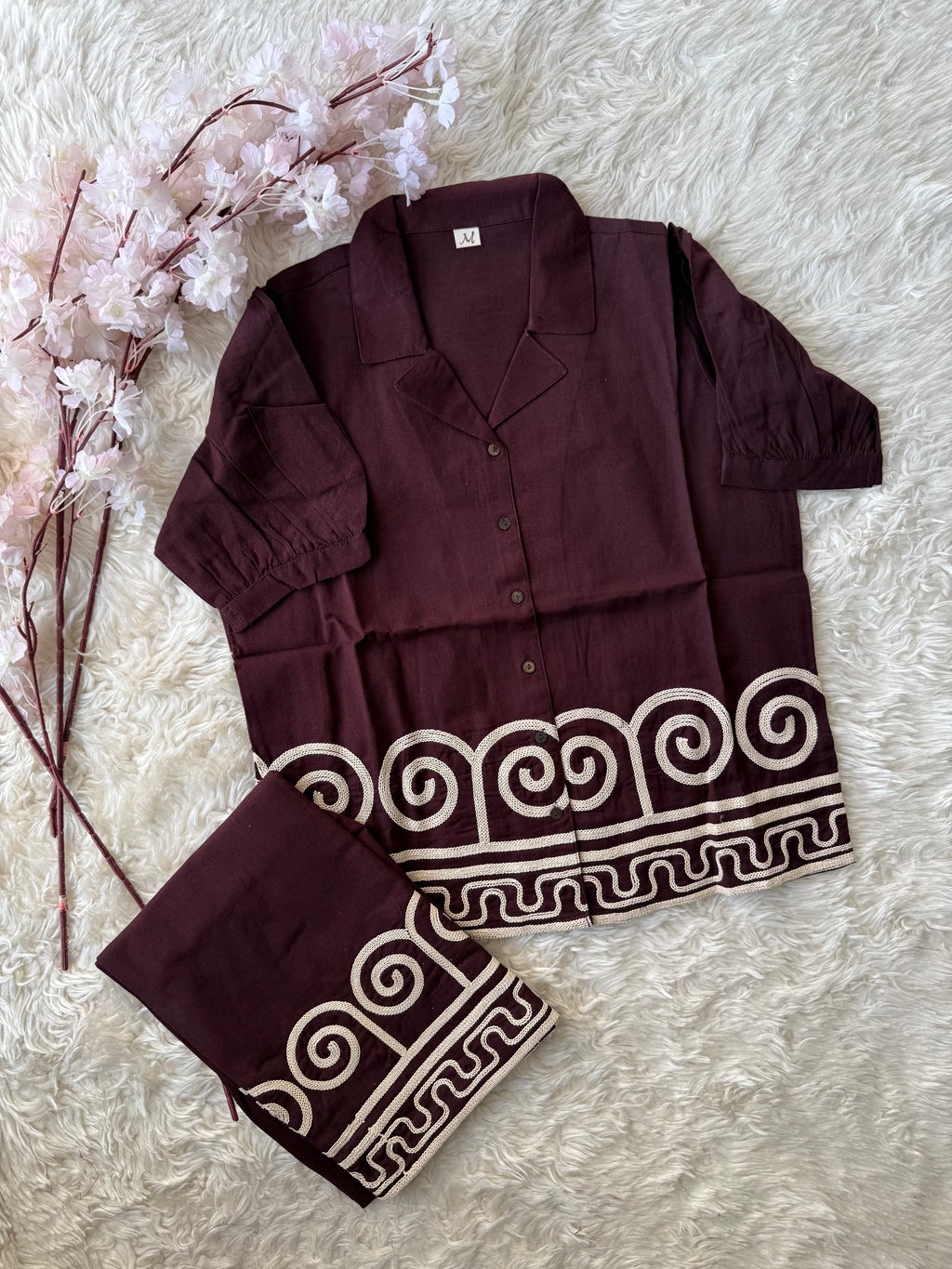 Soft Khadi Cotton Co-ord Set