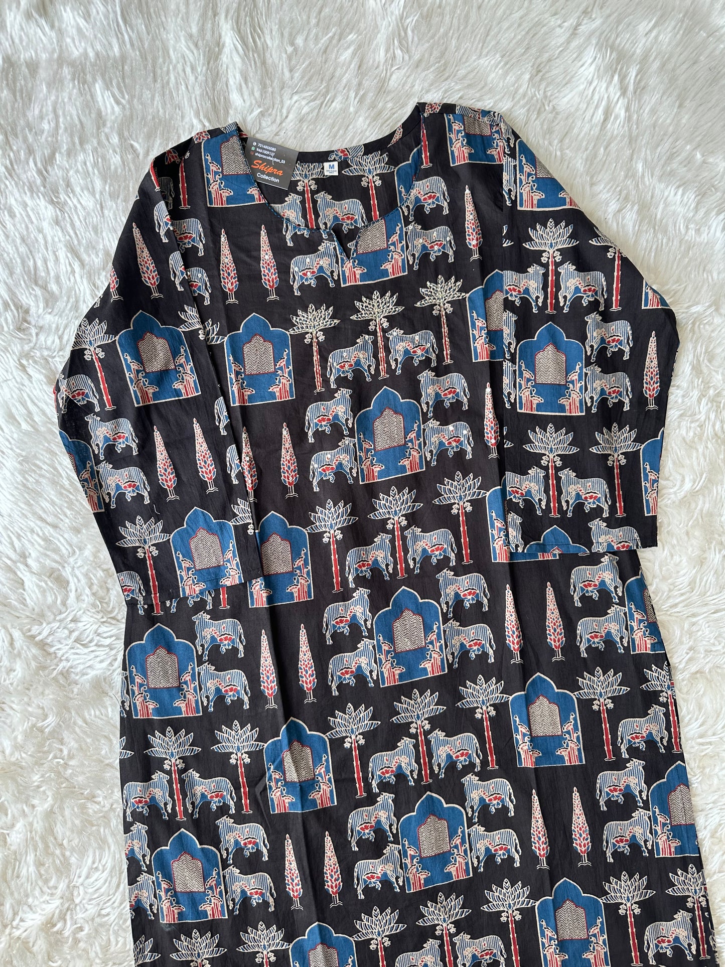 Premium Cotton Kurti Pant Set