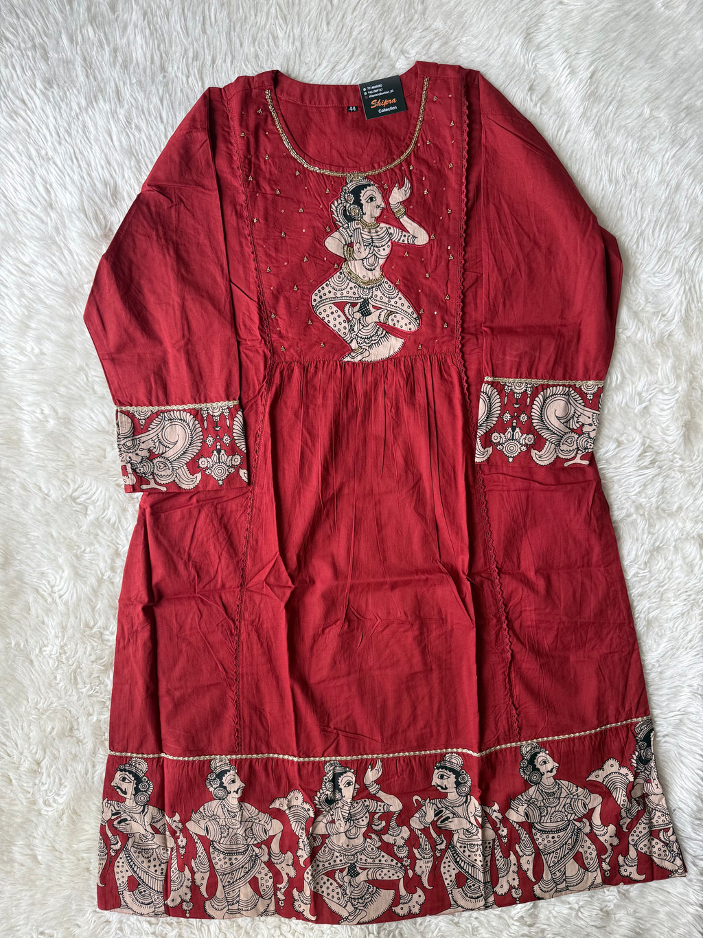 Premium Cotton Kurti Pant Dupatta Set