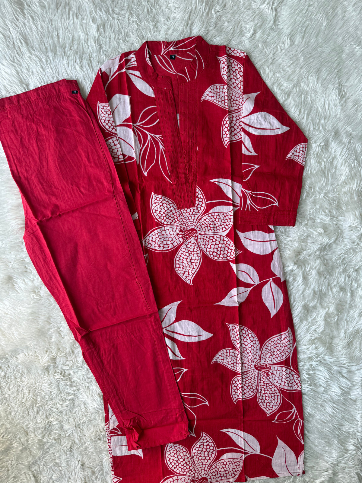Cotton Kurti Pant Set