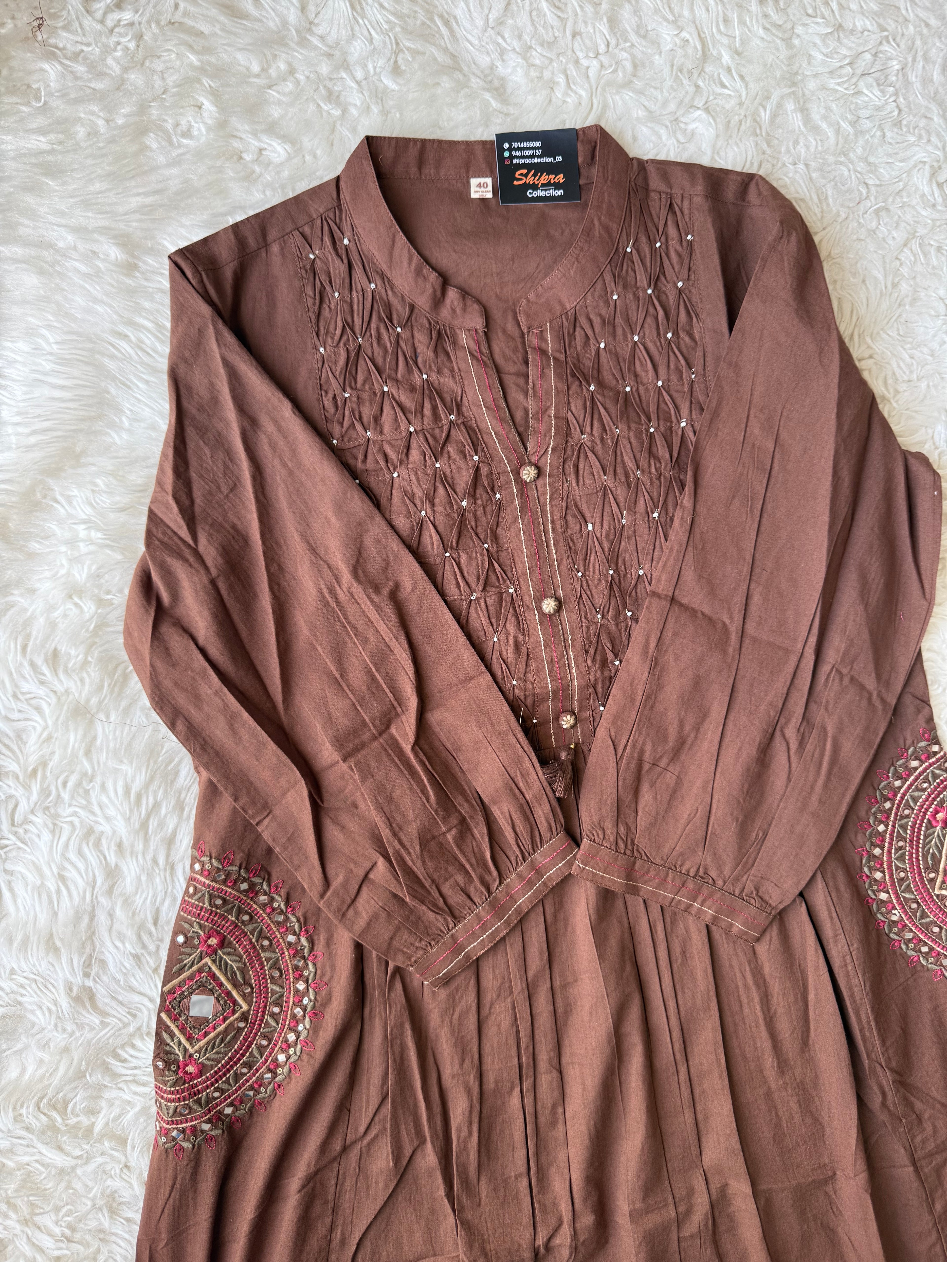 Premium Cotton Thread Work Collection