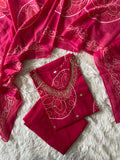 Premium Cotton Kurti Pant Dupatta Set
