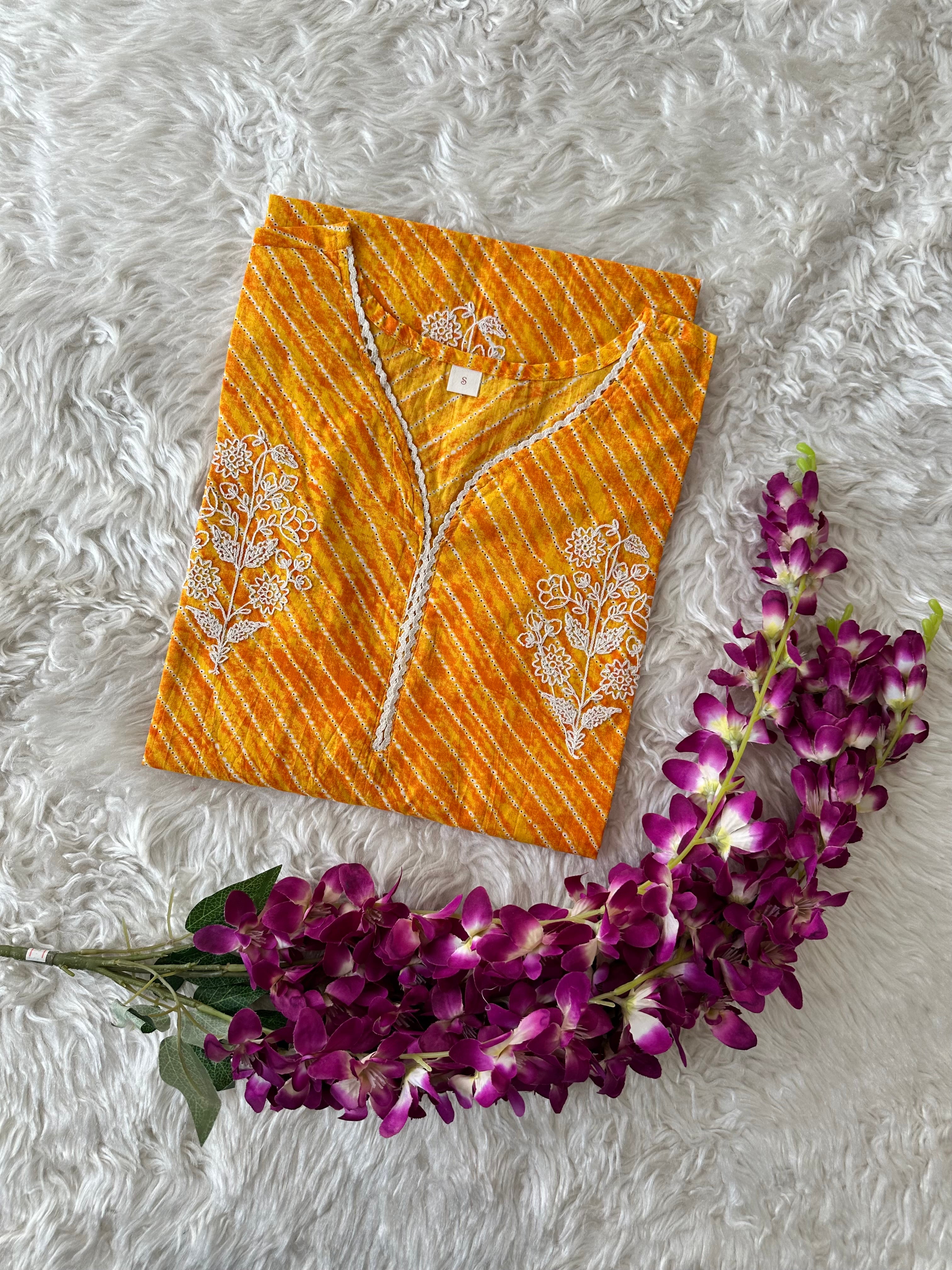 Premium Cotton Lehariya