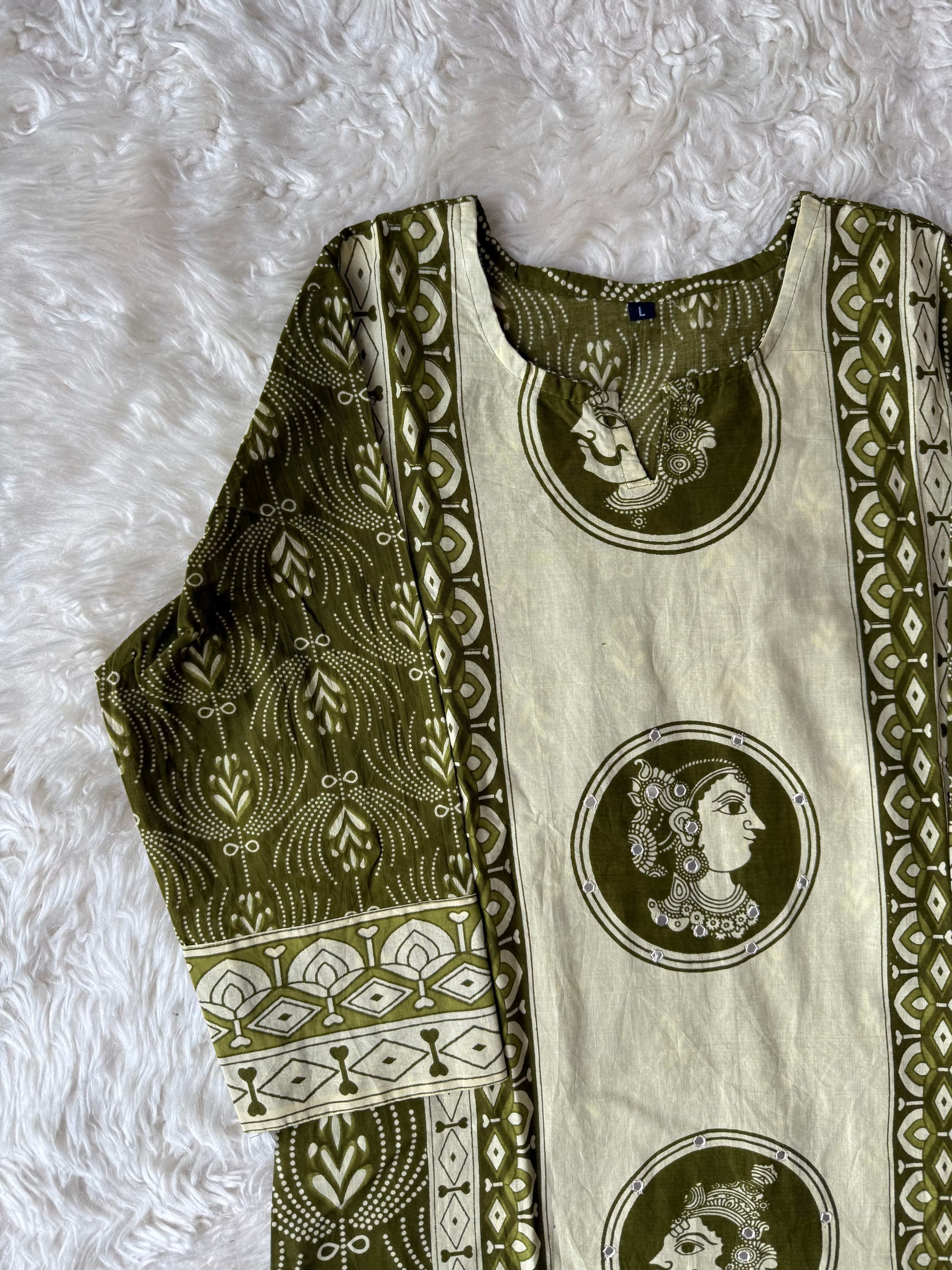 Budget Friendly Kurti Pant Dupatta Set