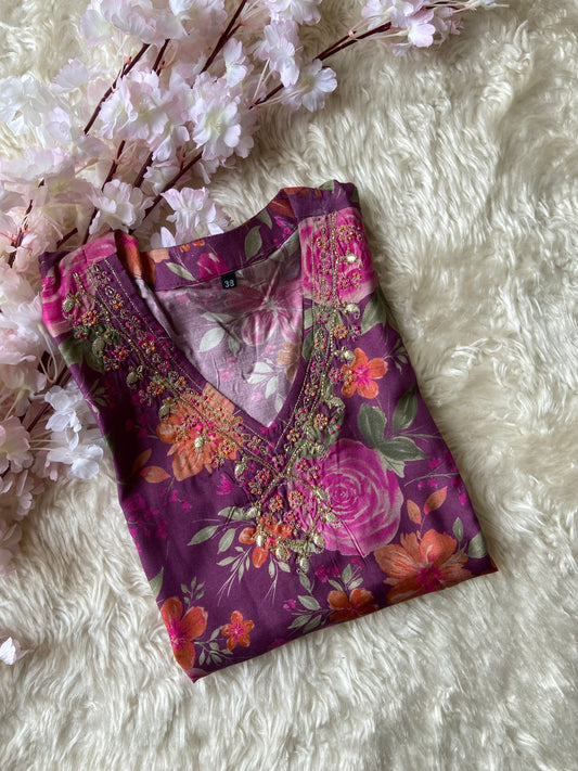 Stock Clearance 🚨 Crepe Silk kurti