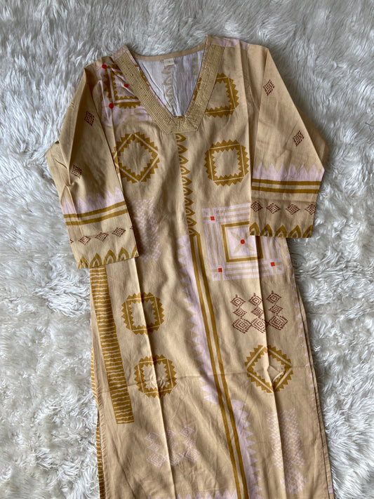 Premium Cotton Digital Print Kurti