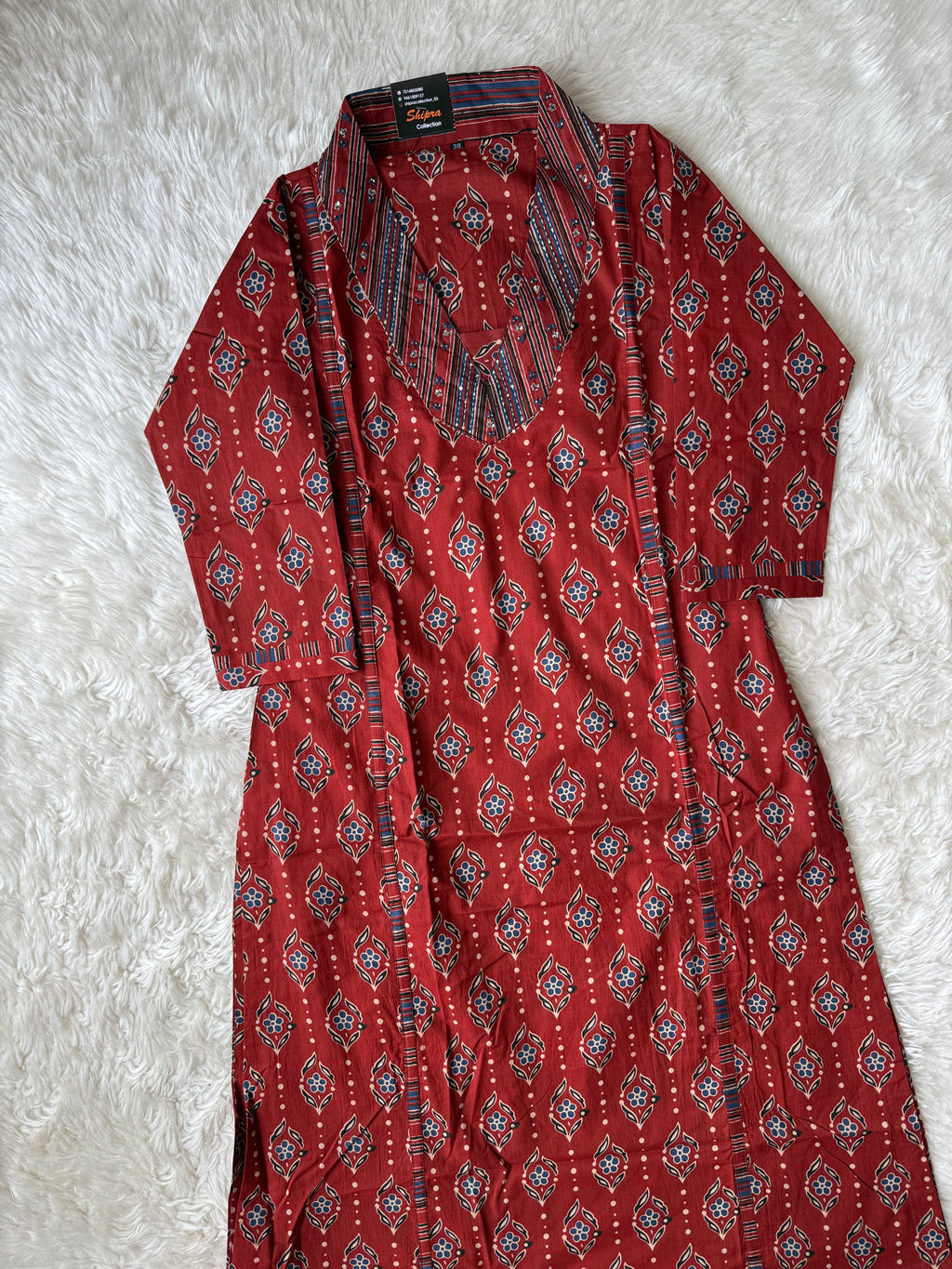 Premium Cotton Kurti Pant Dupatta Set