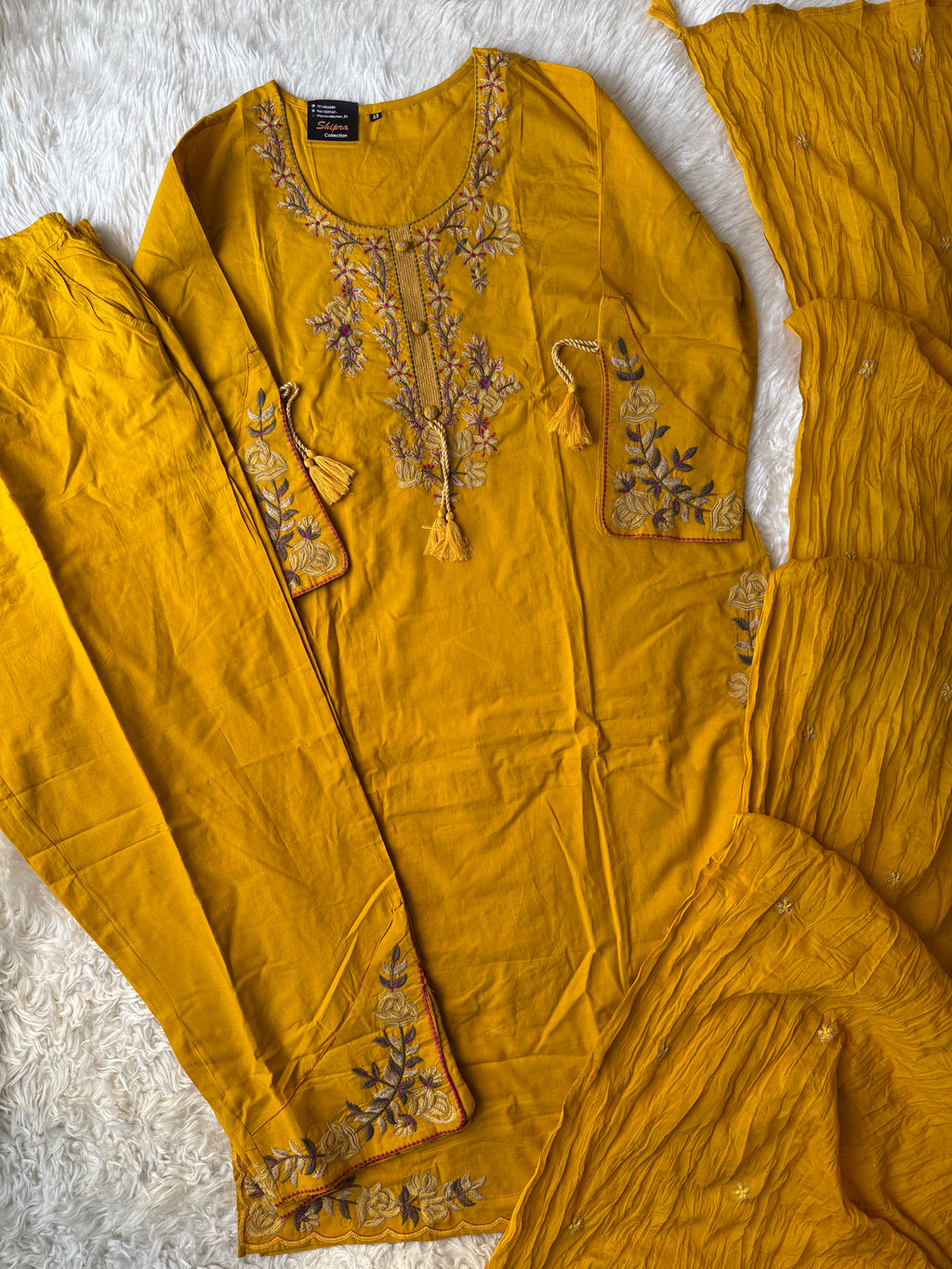 Premium Cotton Thread Work Collection