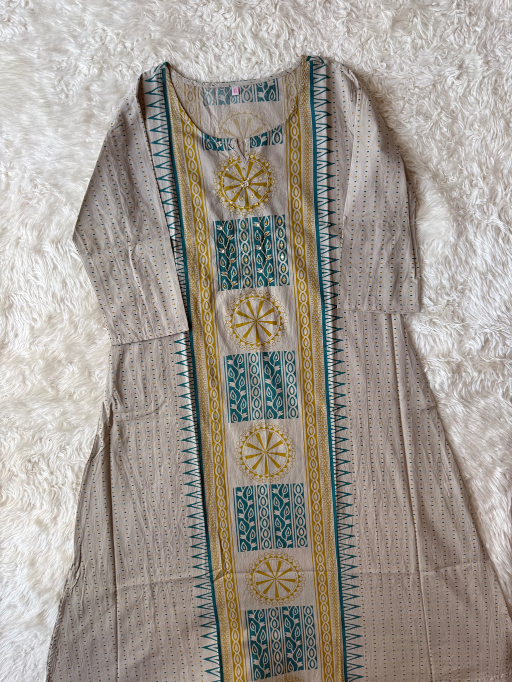 Pure Cotton Kurti Pant Set