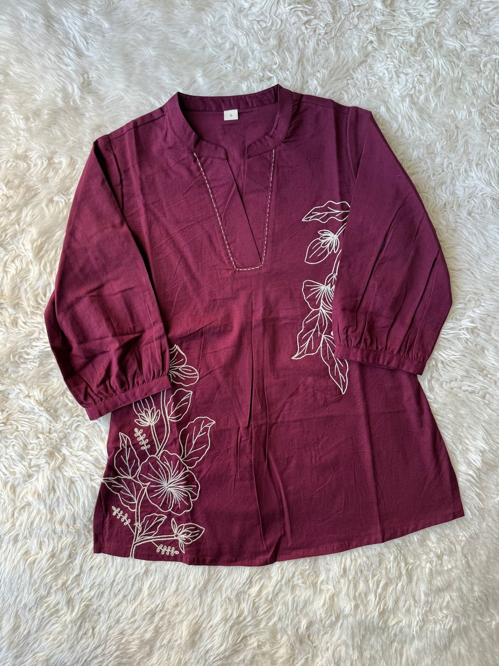 Khadi Cotton Short Kurti