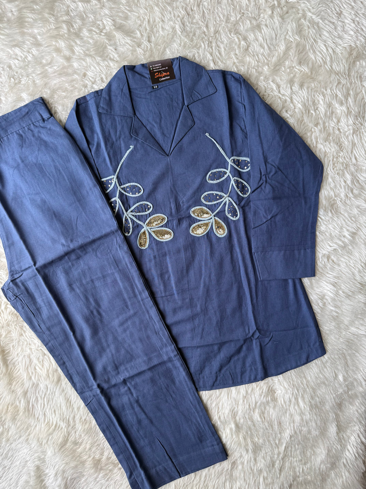 Soft Khadi Cotton Co-ord Set