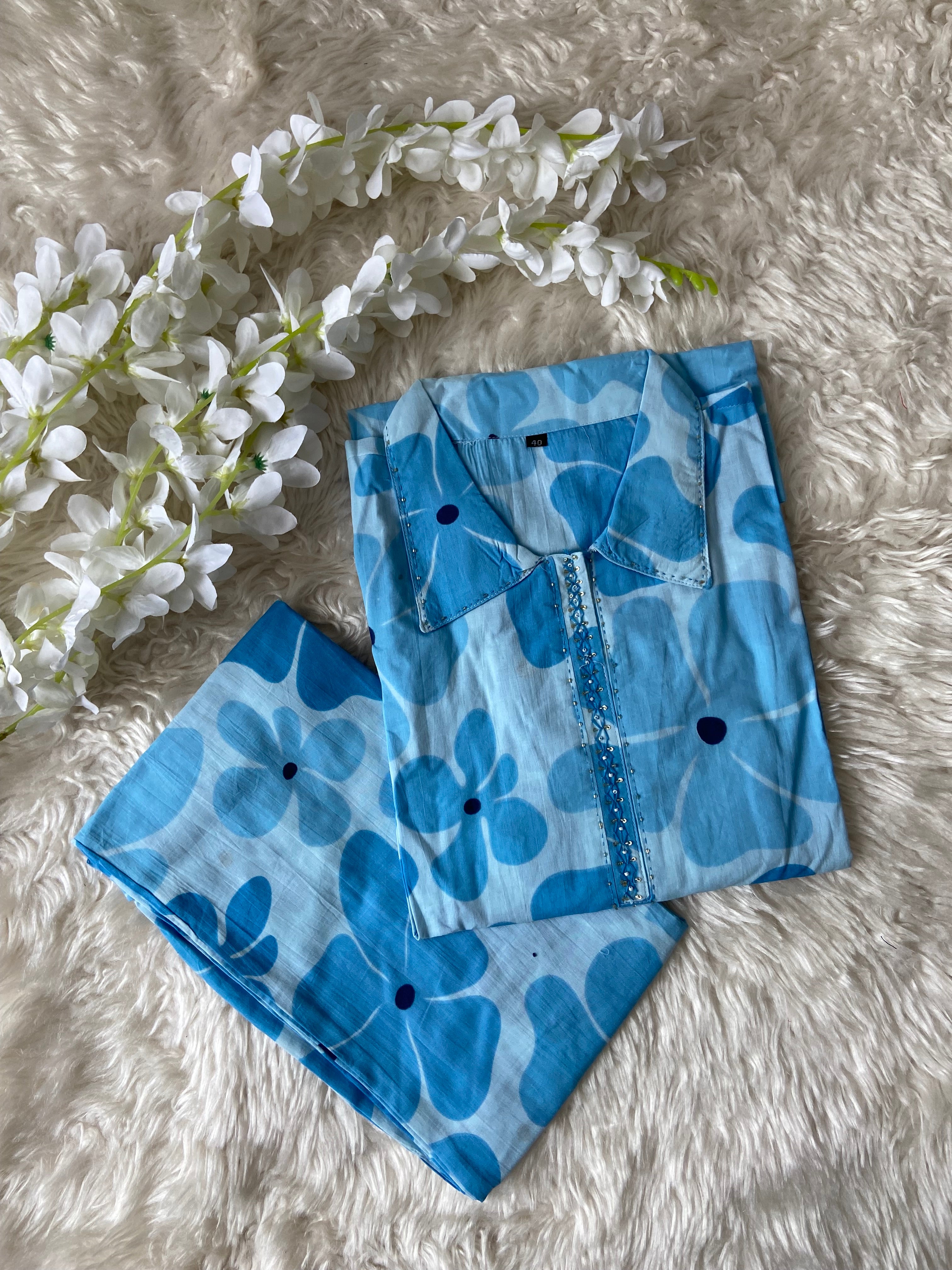 Premium Cotton  Co-ord Set